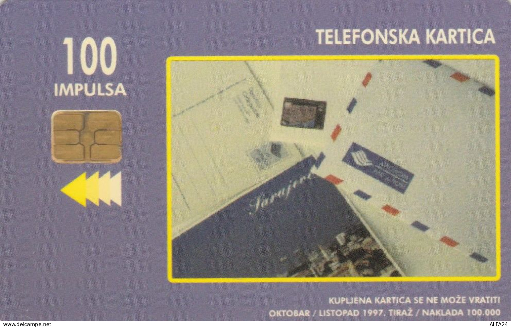 PHONE CARD BOSNIA ERZEGOVINA (E47.38.5 - Bosnie