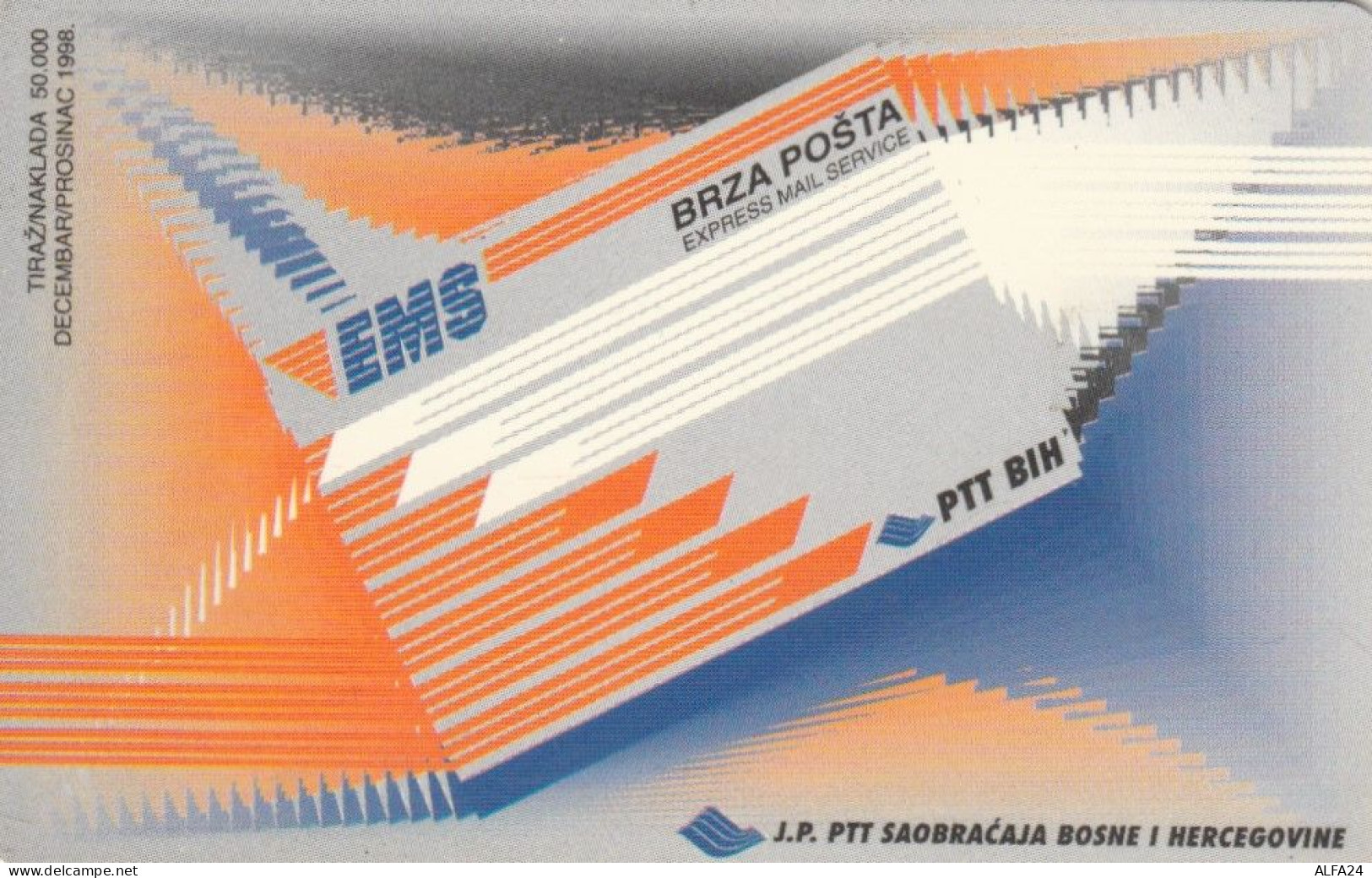 PHONE CARD BOSNIA ERZEGOVINA (E47.36.7 - Bosnië