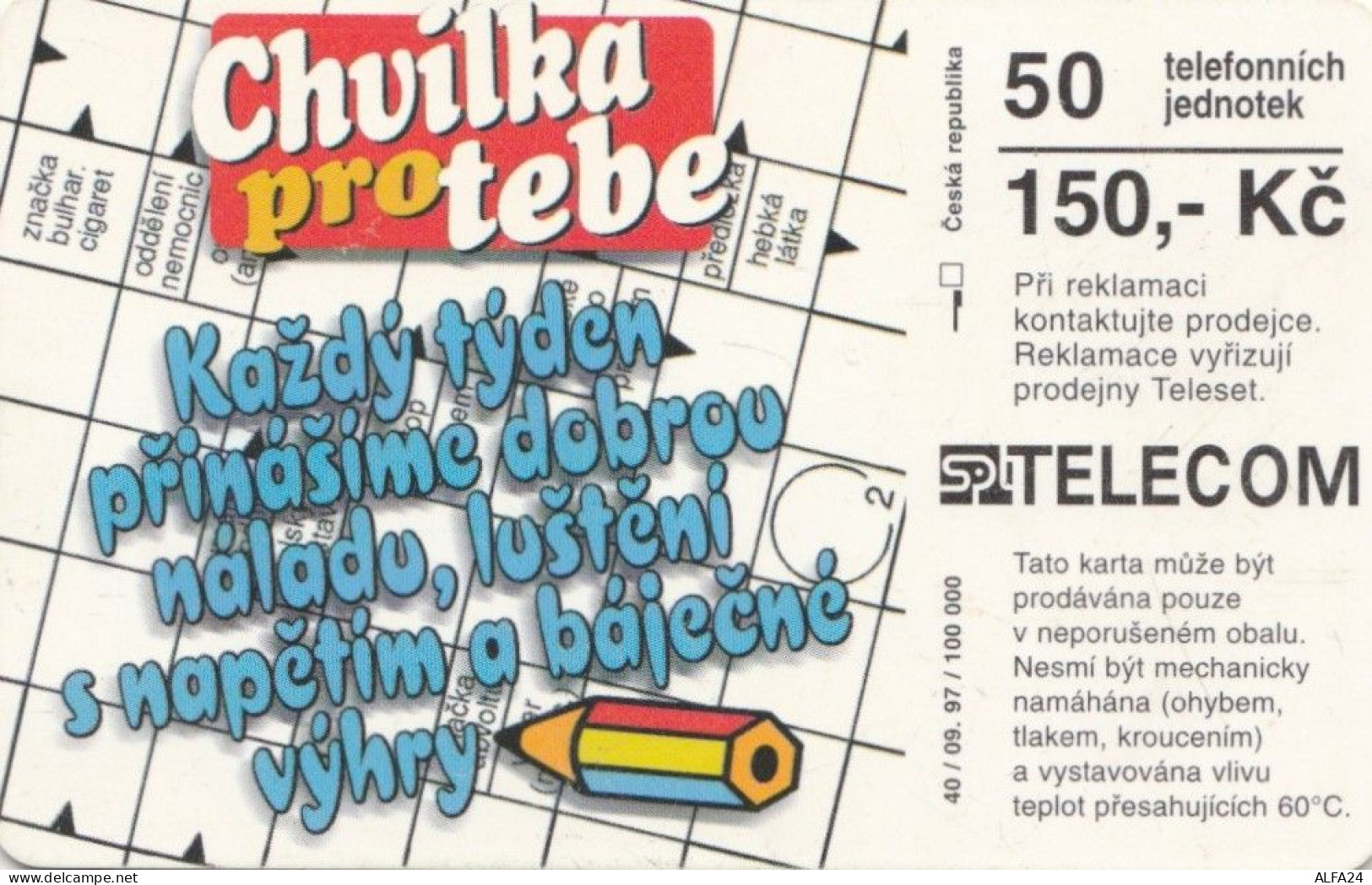 PHONE CARD REPUBBLICA CECA (J.38.6 - Tchéquie