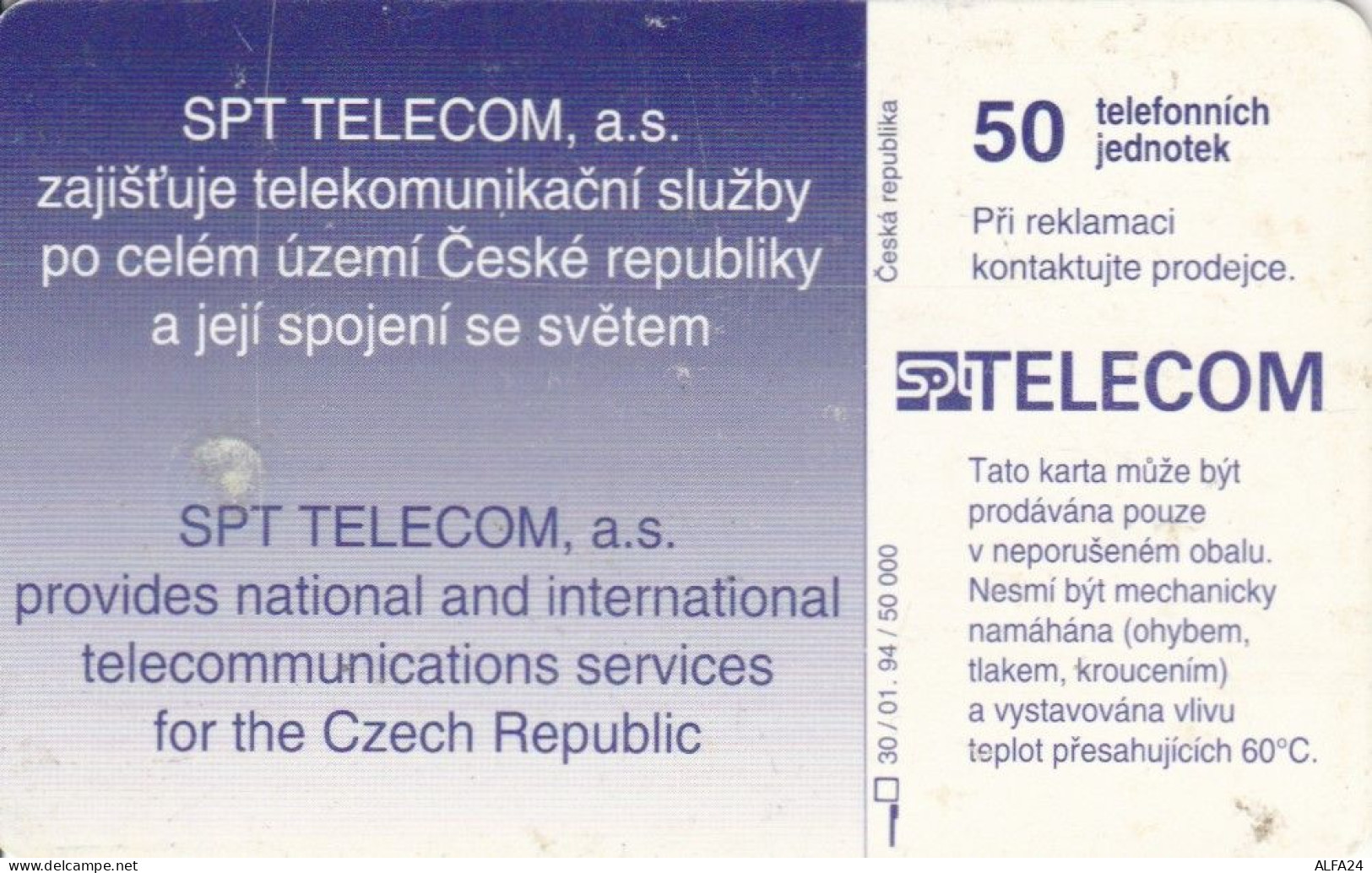 PHONE CARD REPUBBLICA CECA (J.35.7 - Czech Republic