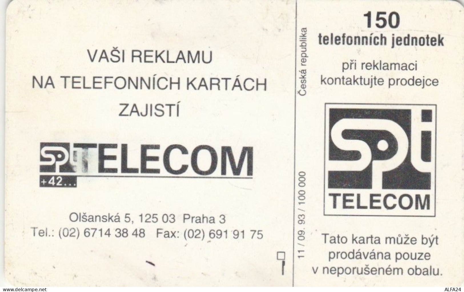 PHONE CARD REPUBBLICA CECA (J.26.5 - Tsjechië