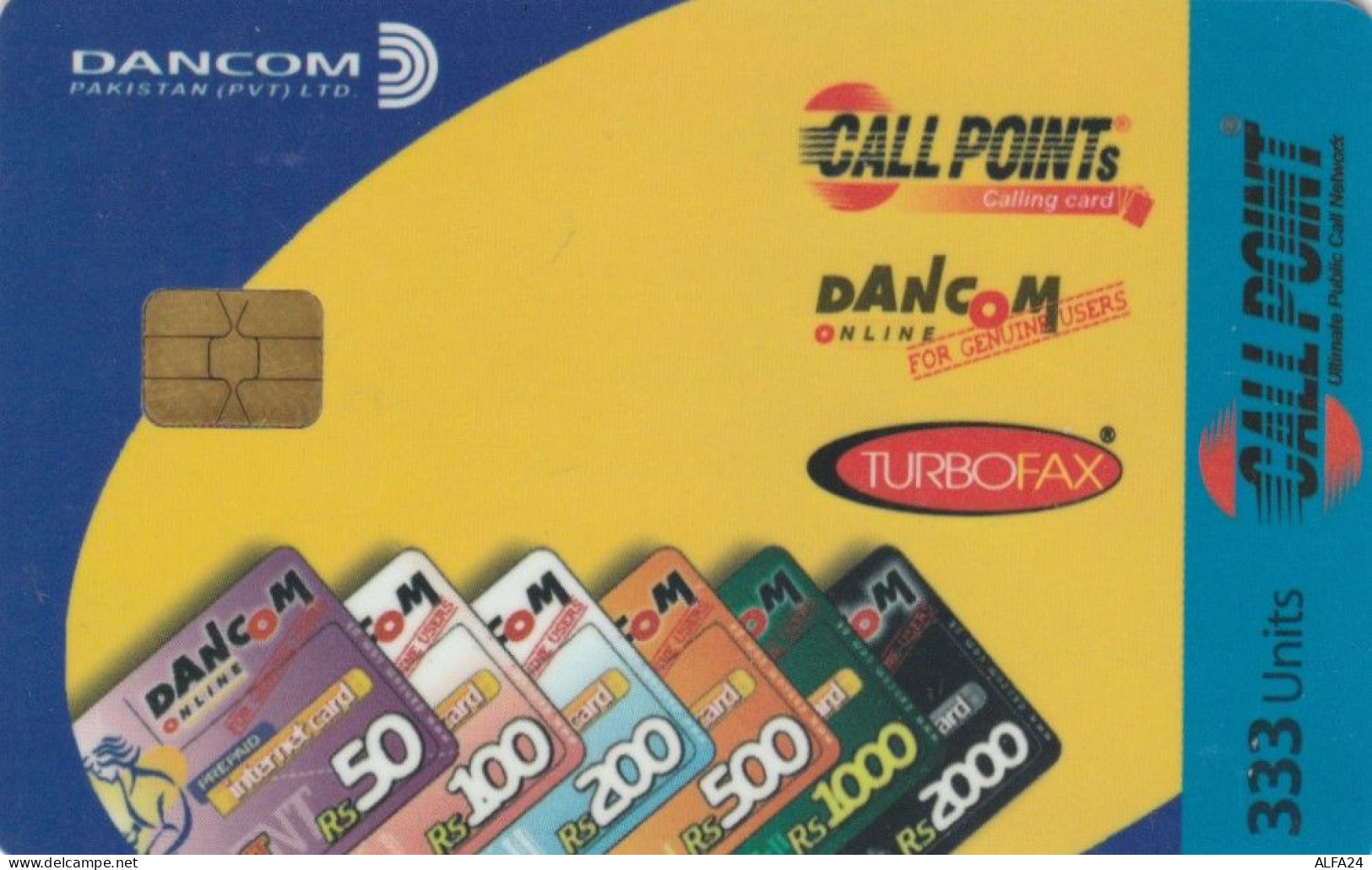 PHONE CARD PAKISTAN (E54.1.1 - Pakistán