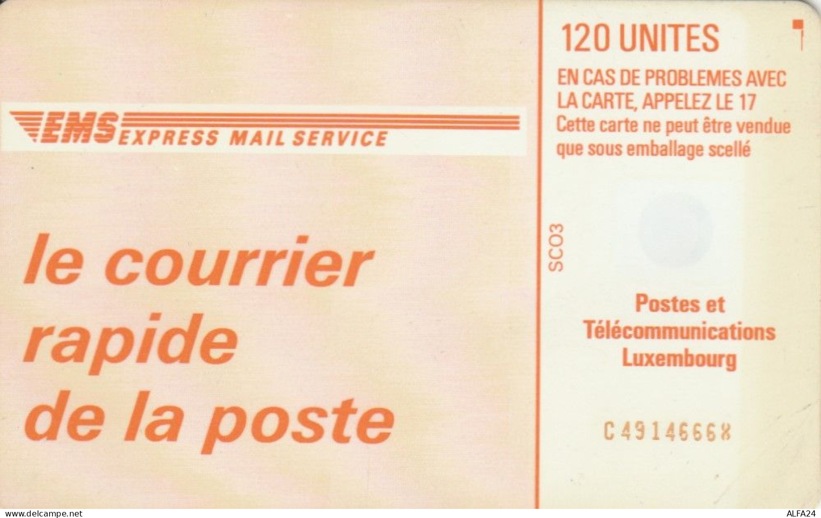 PHONE CARD LUSSEMBURGO (E53.43.5 - Luxembourg