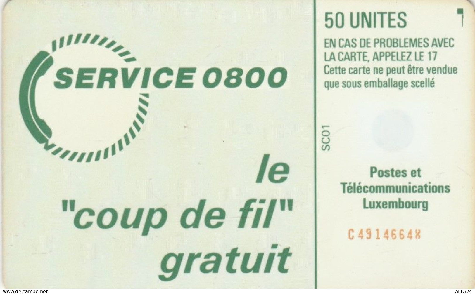 PHONE CARD LUSSEMBURGO (E53.44.7 - Luxembourg