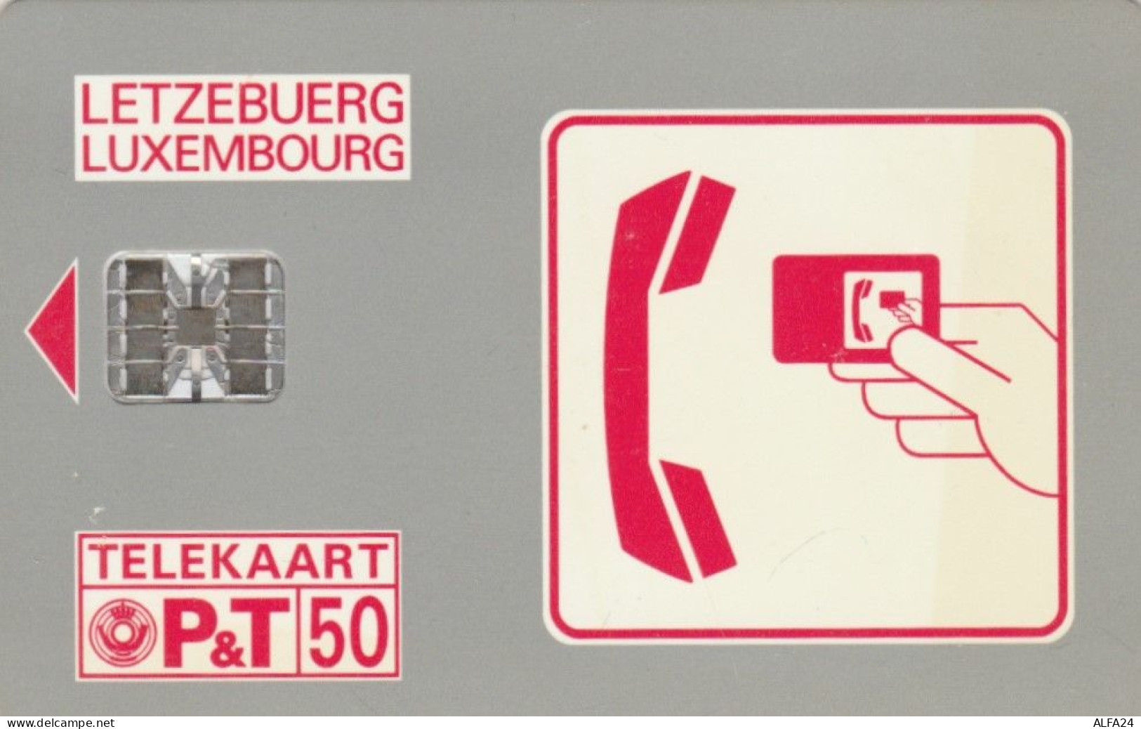 PHONE CARD LUSSEMBURGO (E53.42.8 - Luxemburgo