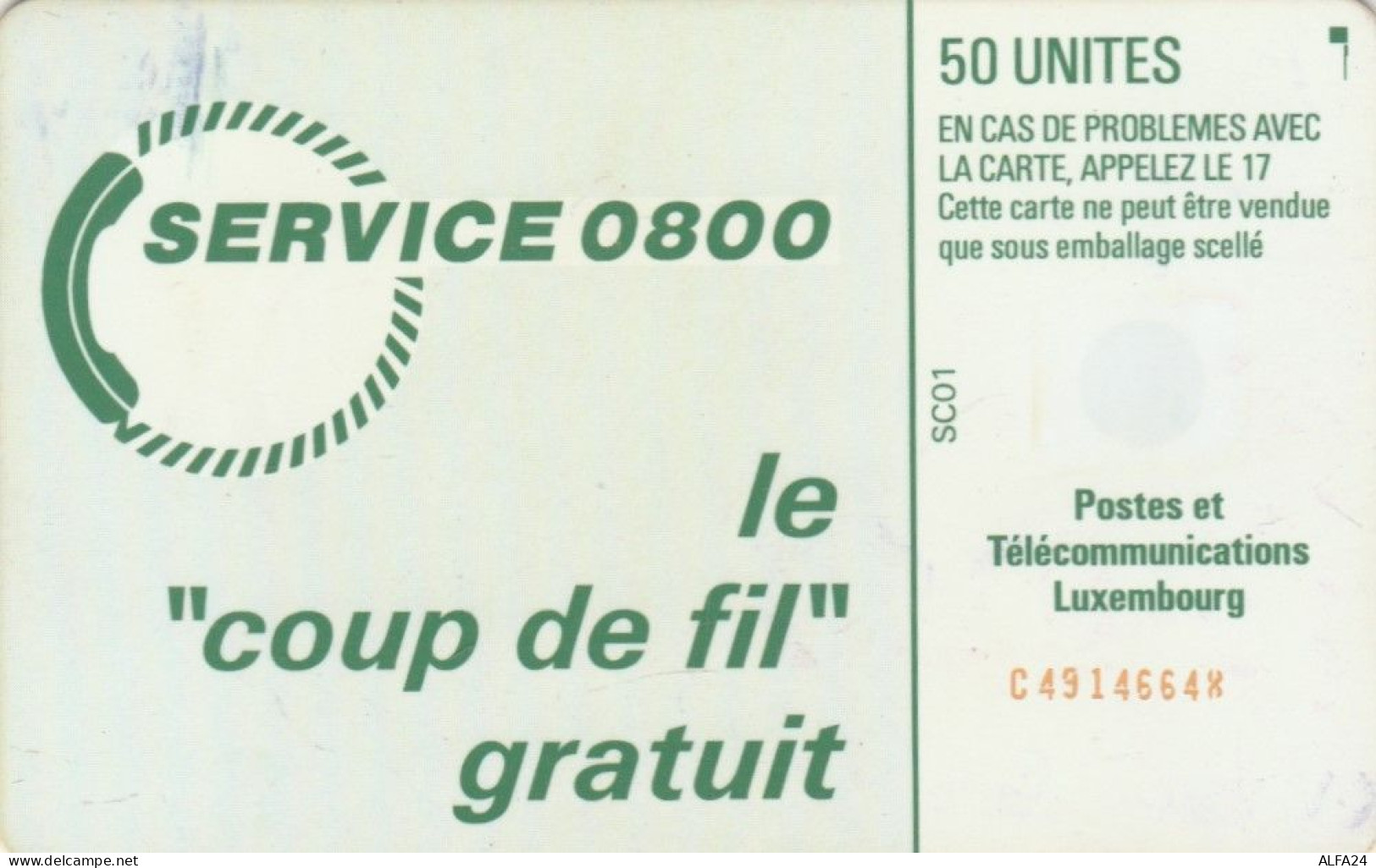 PHONE CARD LUSSEMBURGO (E53.42.8 - Luxemburg