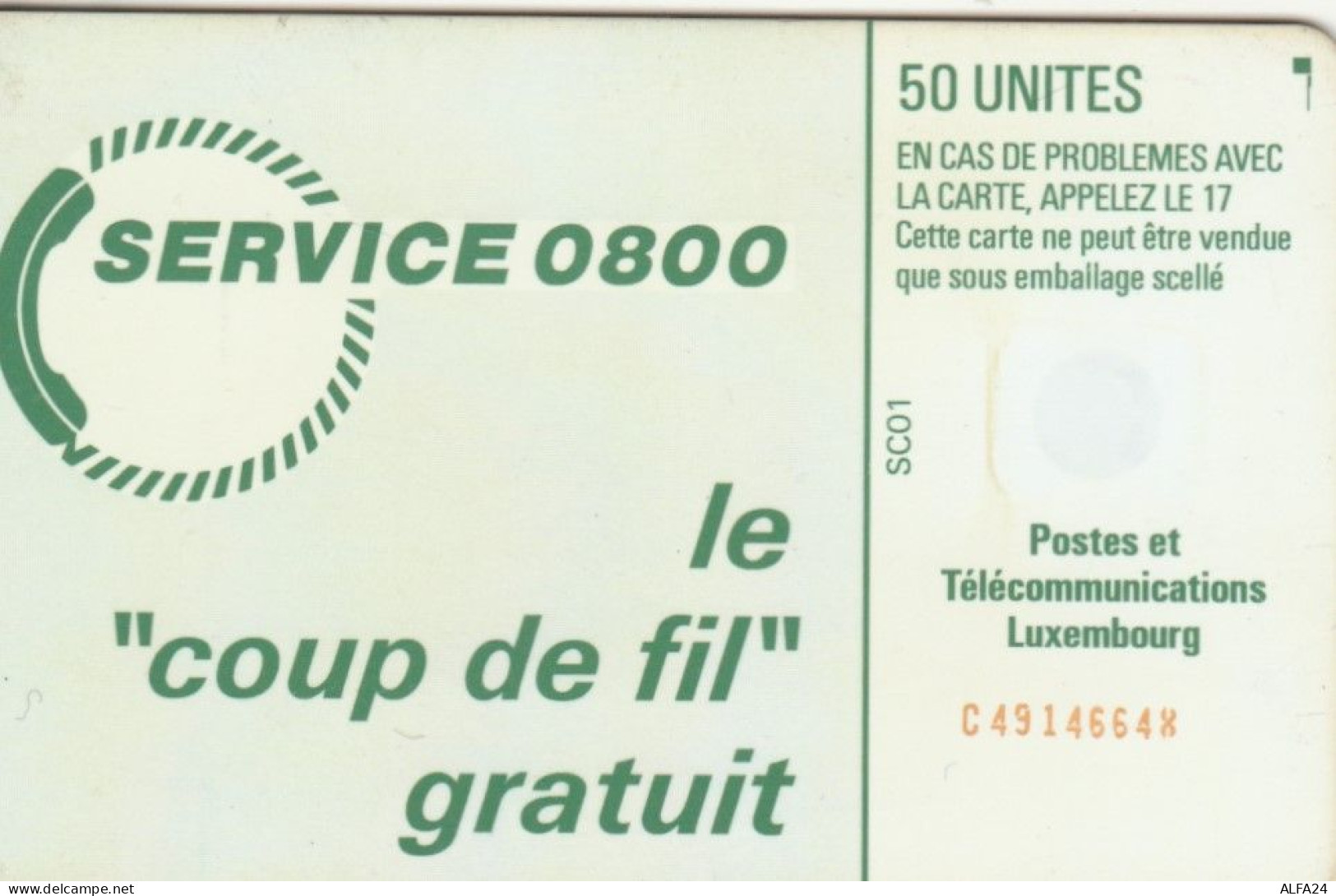 PHONE CARD LUSSEMBURGO (E53.42.6 - Luxemburgo