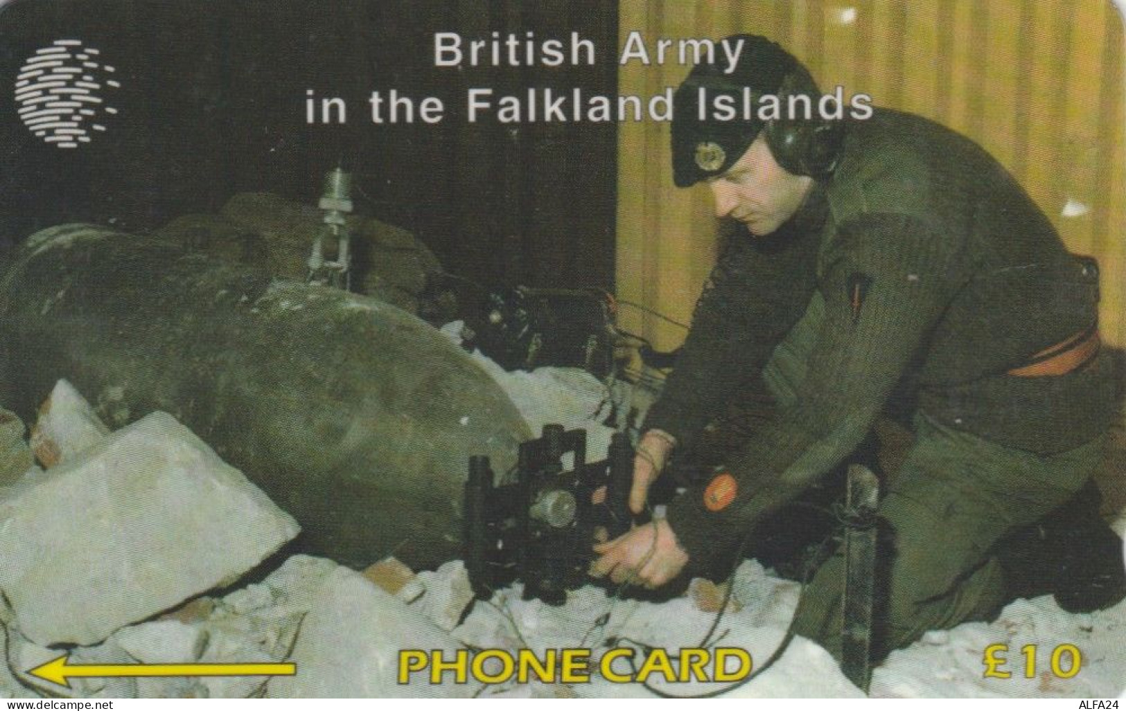 PHONE CARD FALKLAND (E53.26.7 - Estland