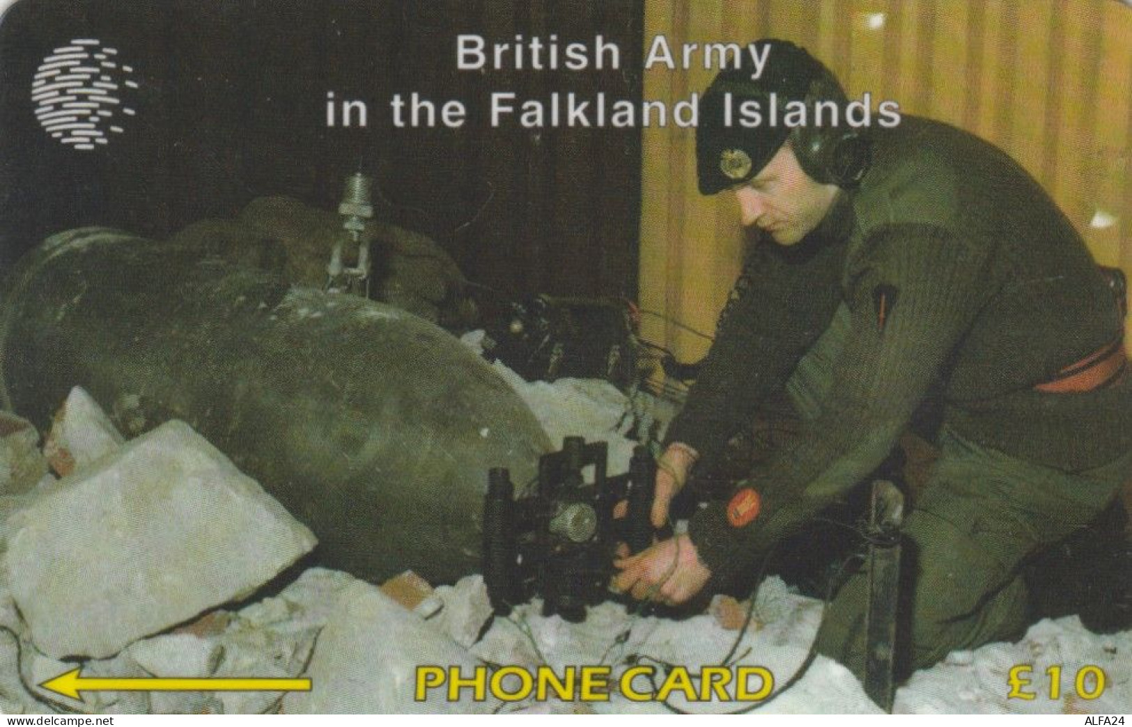 PHONE CARD FALKLAND (E53.24.8 - Estonia