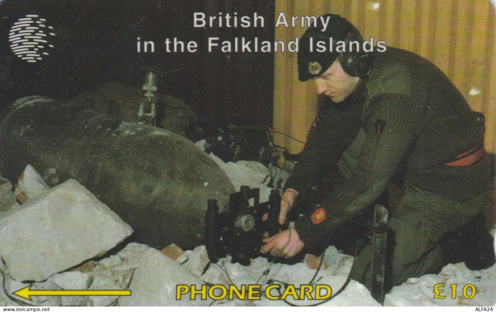 PHONE CARD FALKLAND (E53.26.3 - Estland