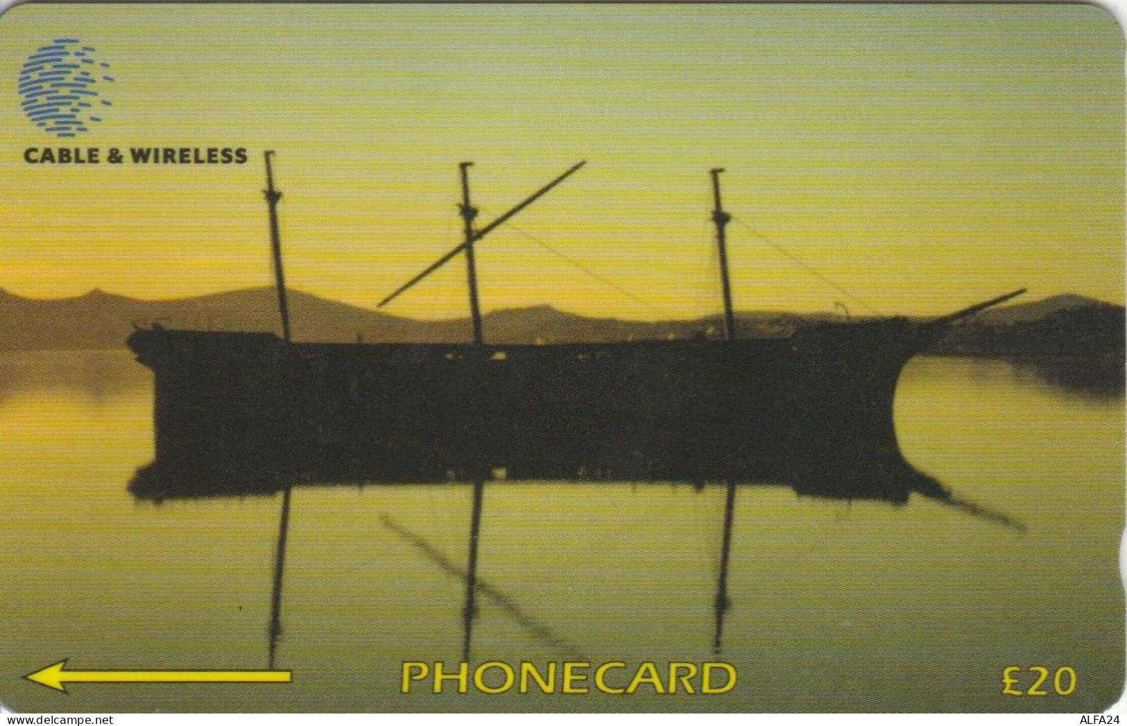 PHONE CARD FALKLAND (E53.19.7 - Estonie