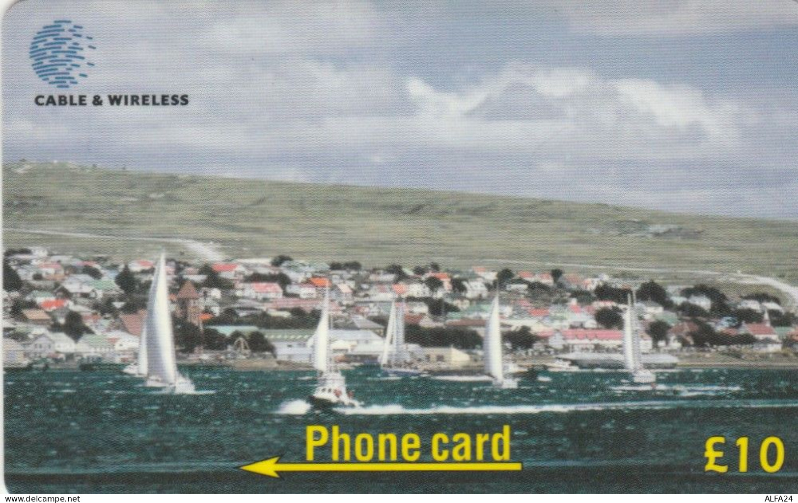 PHONE CARD FALKLAND (E53.20.4 - Estonia