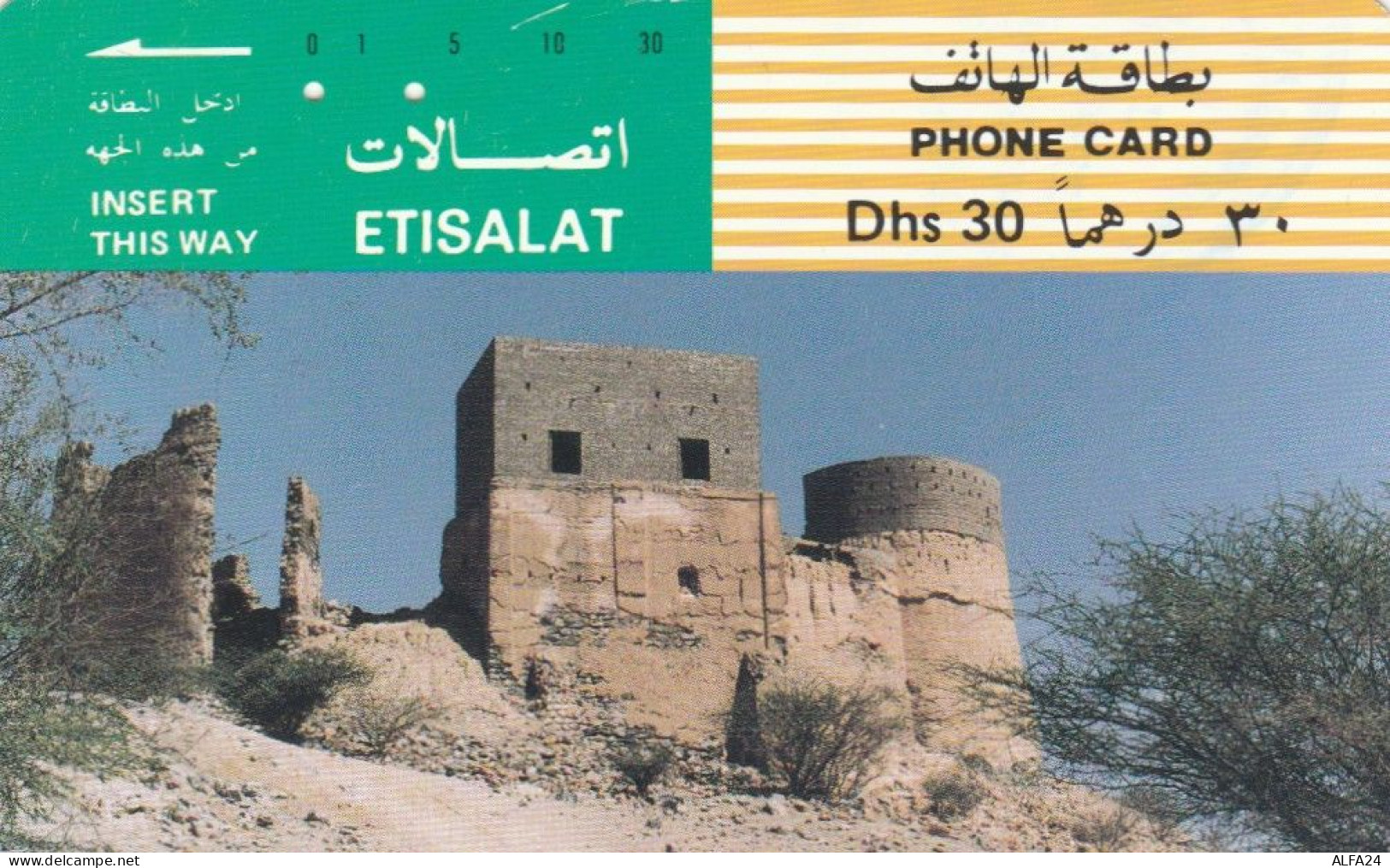 PHONE CARD EMIRATI ARABI (E53.17.1 - Emirats Arabes Unis