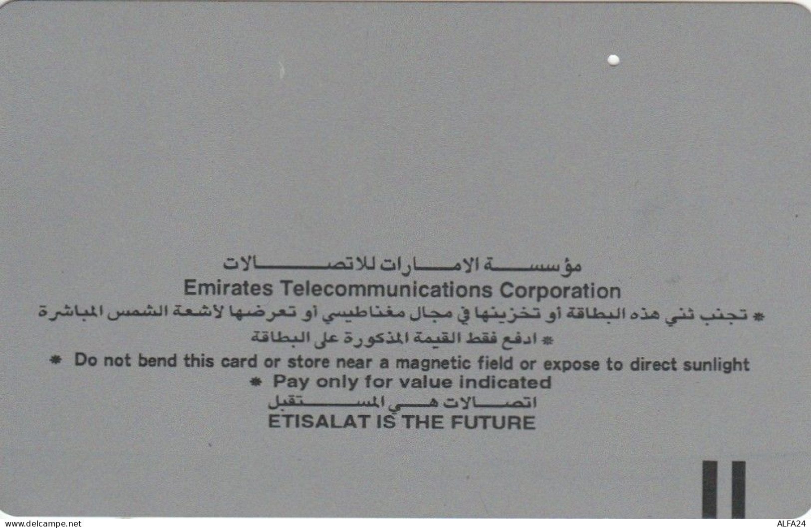 PHONE CARD EMIRATI ARABI (E53.15.4 - United Arab Emirates