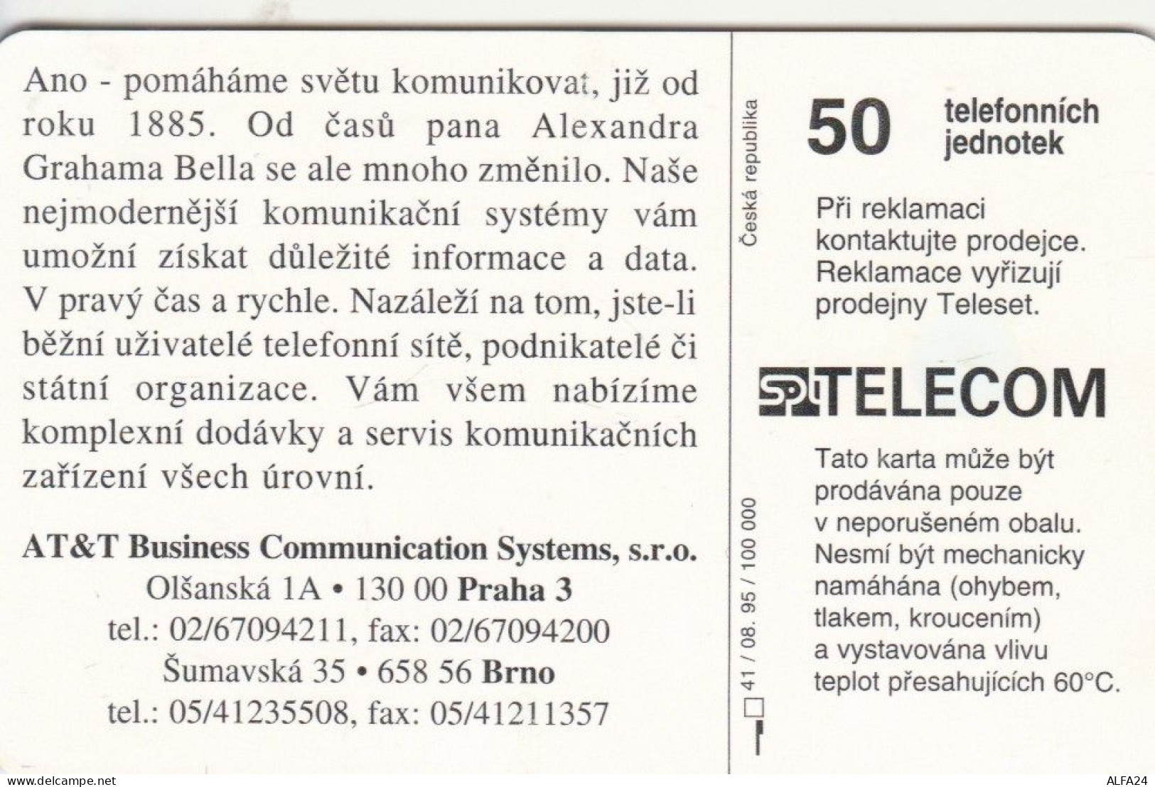 PHONE CARD SLOVACCHIA (N.43.8 - Slovacchia