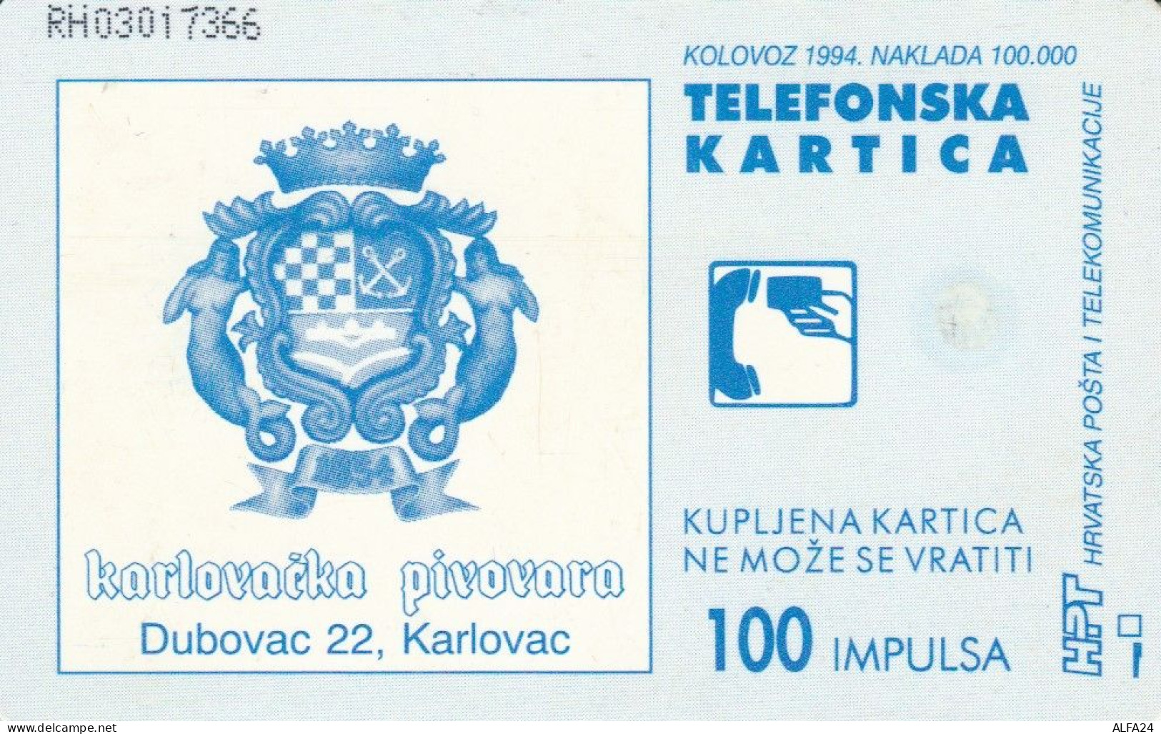 PHONE CARD CROAZIA (N.43.2 - Kroatië