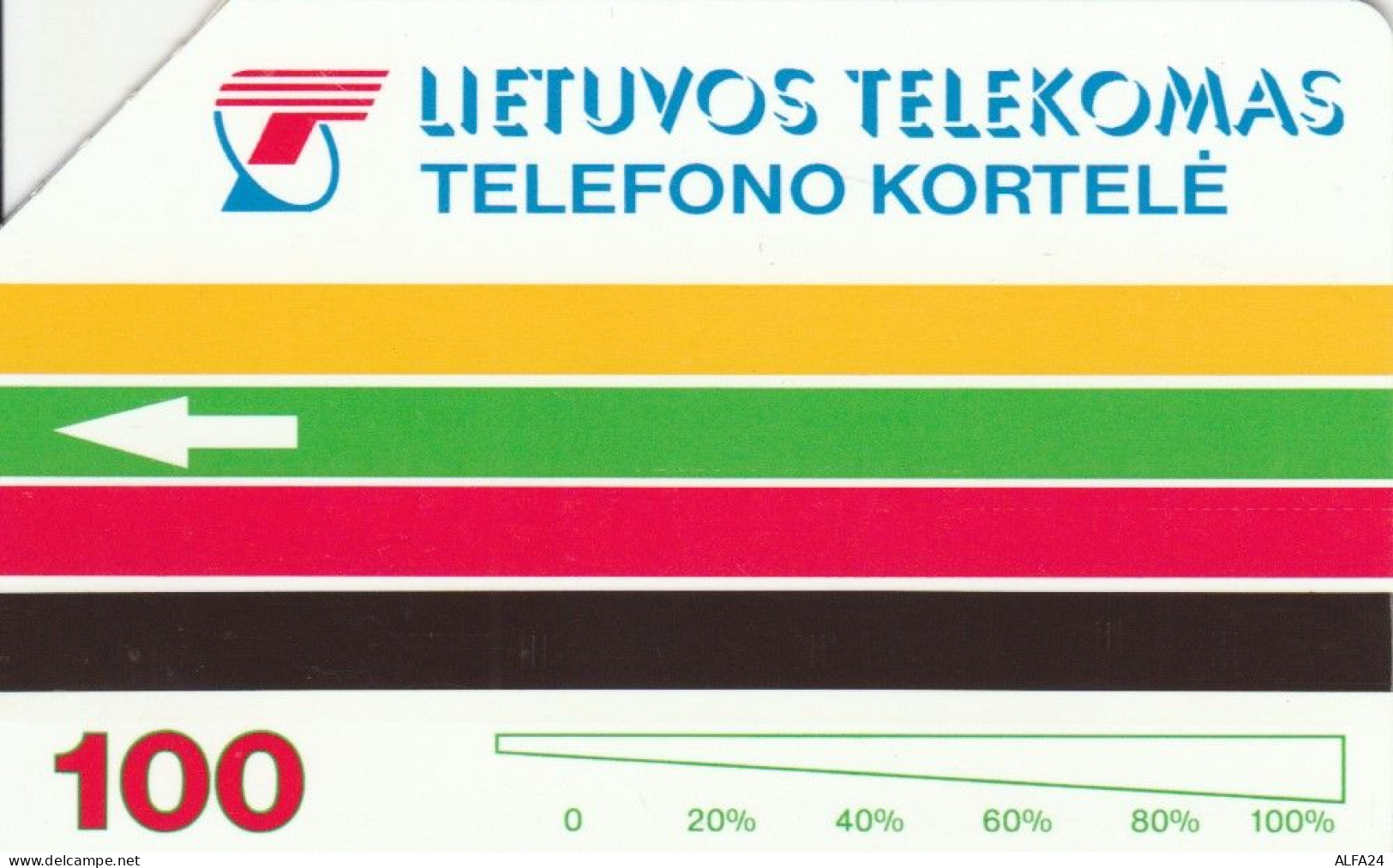 PHONE CARD LITUANIA URMET (N.42.5 - Lithuania