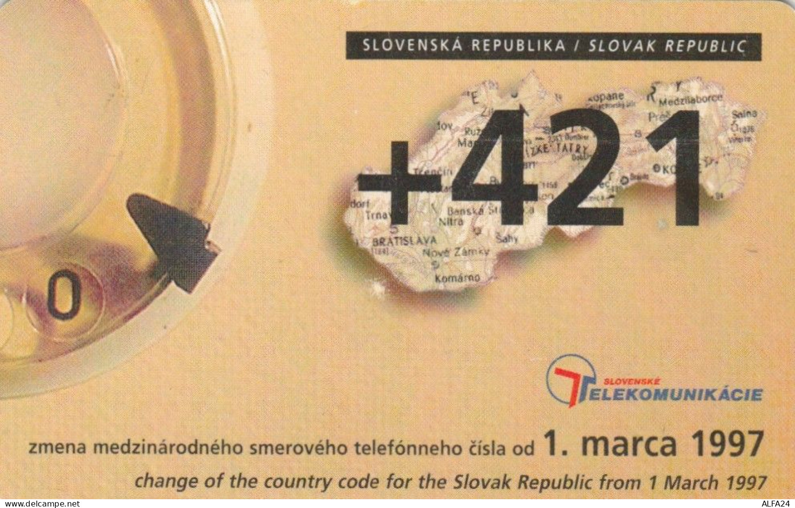 PHONE CARD SLOVACCHIA (N.42.1 - Slovacchia