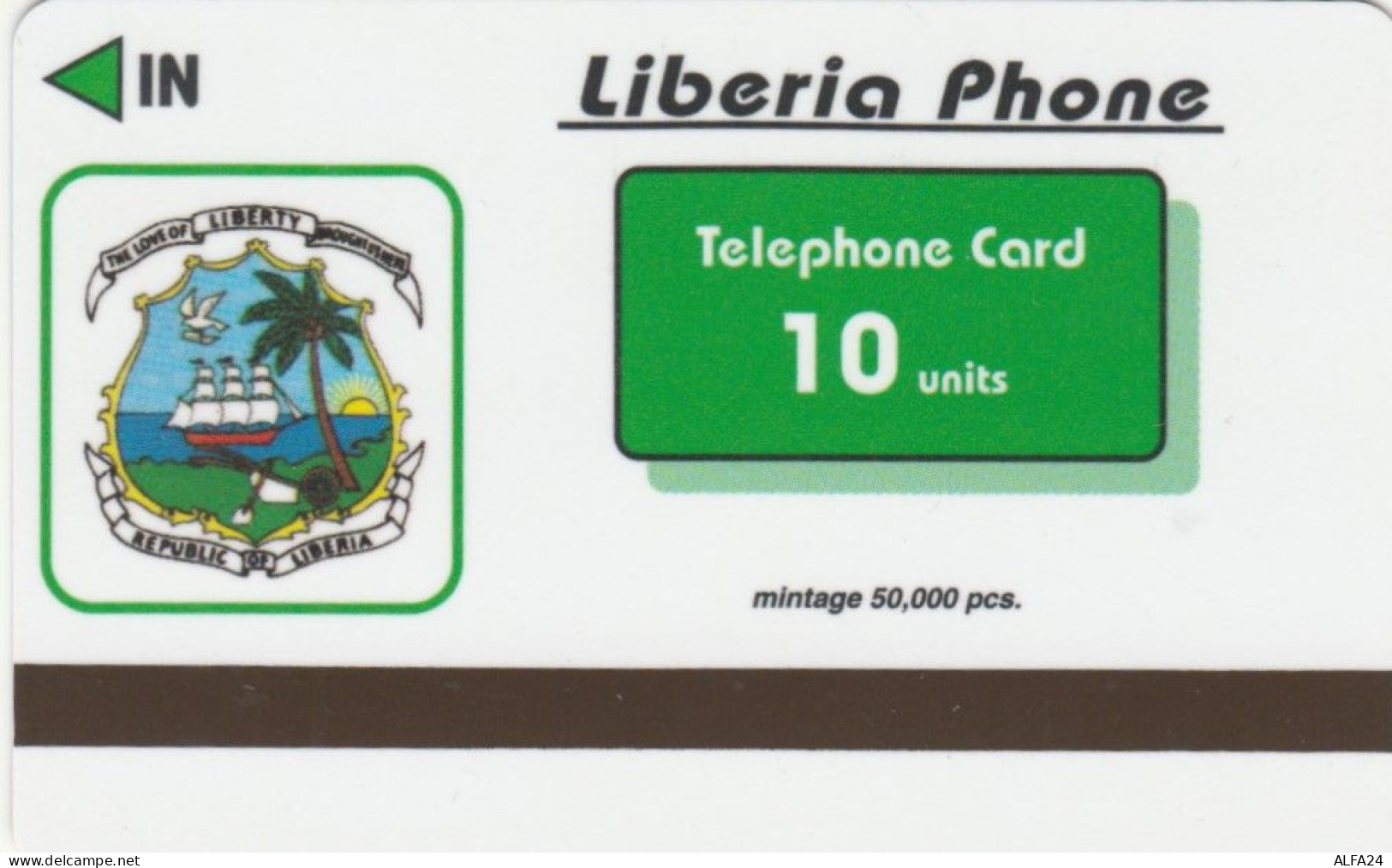 PHONE CARD LIBERIA (N.29.6 - Liberia