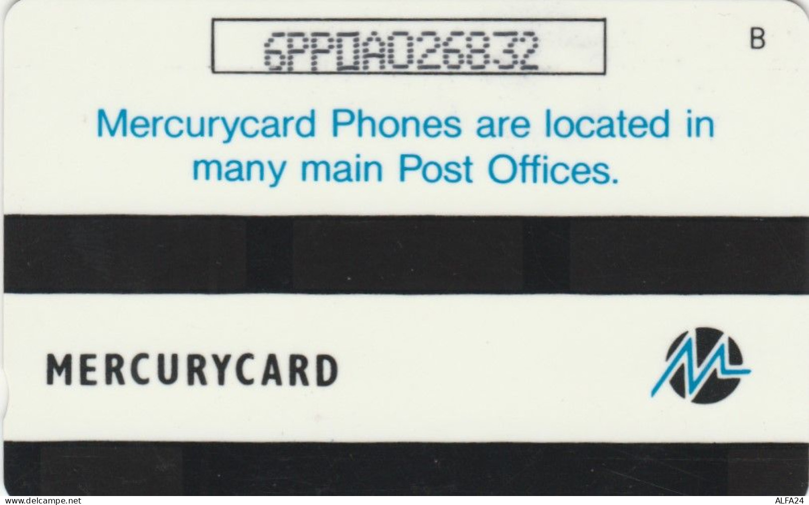 PHONE CARD MERCURY REGNO UNITO (N.8.3 - Mercury Communications & Paytelco