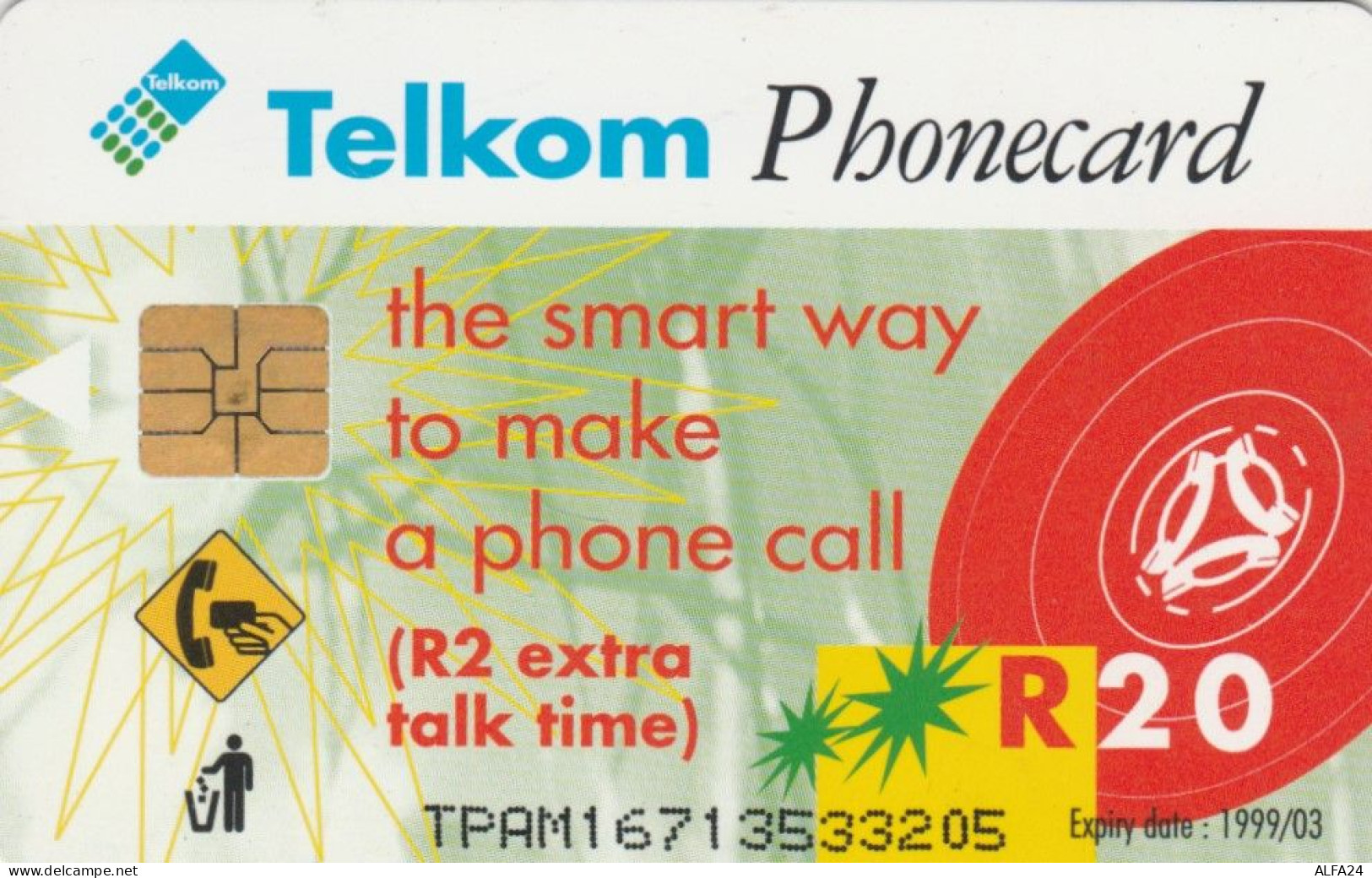 PHONE CARD SUDAFRICA (N.5.1 - Afrique Du Sud