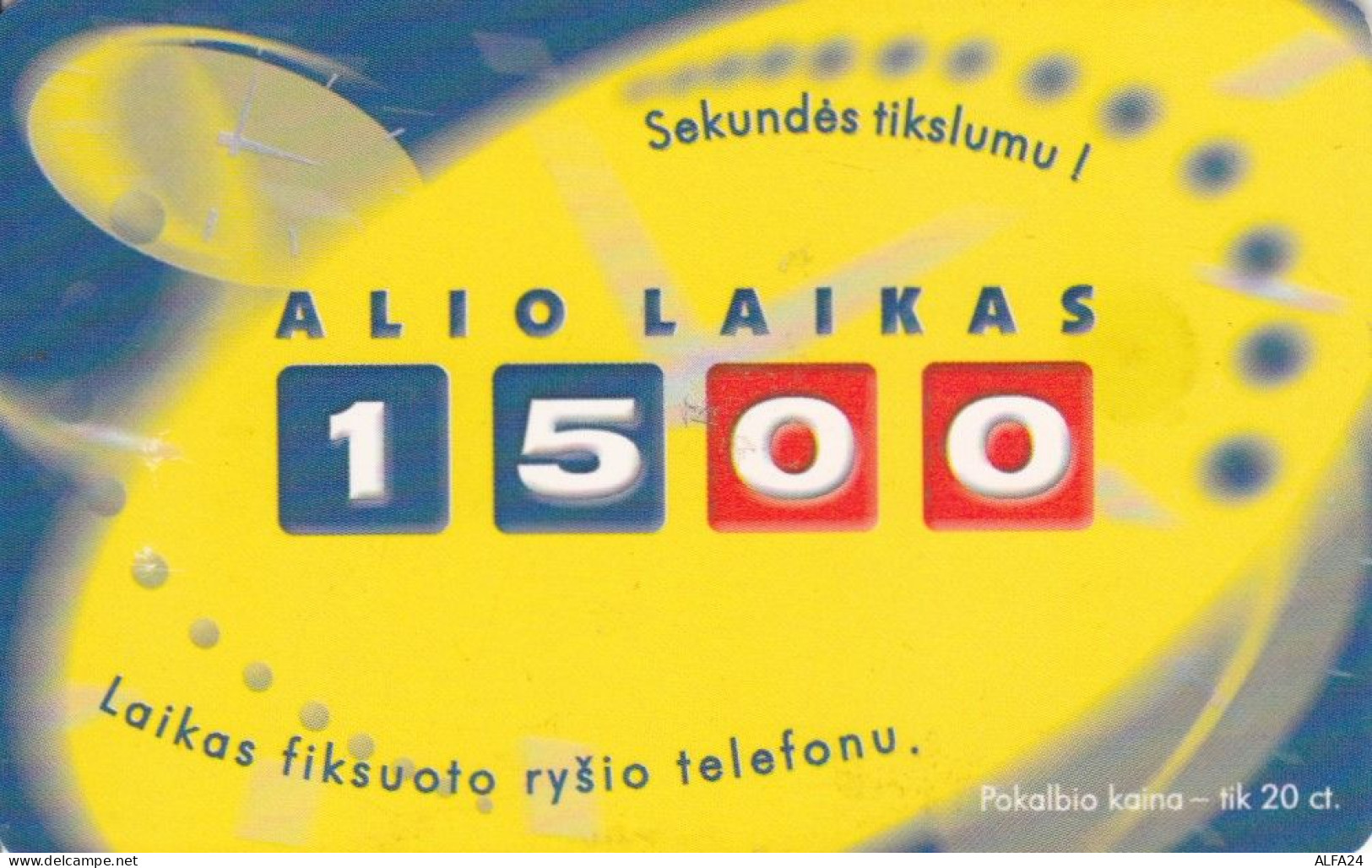 PHONE CARD LITUANIA (N.1.3 - Lituania