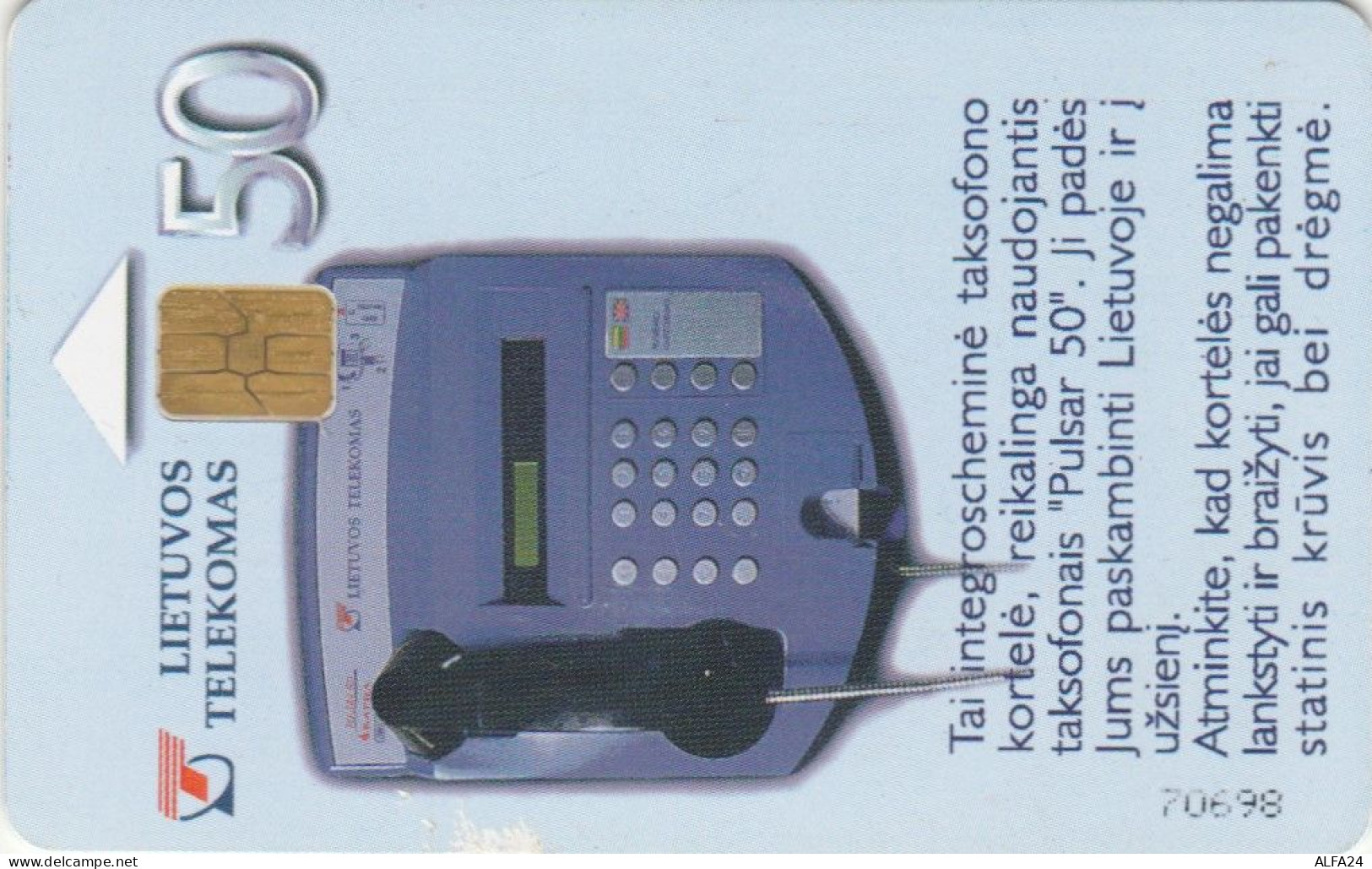 PHONE CARD LITUANIA (N.2.1 - Lithuania