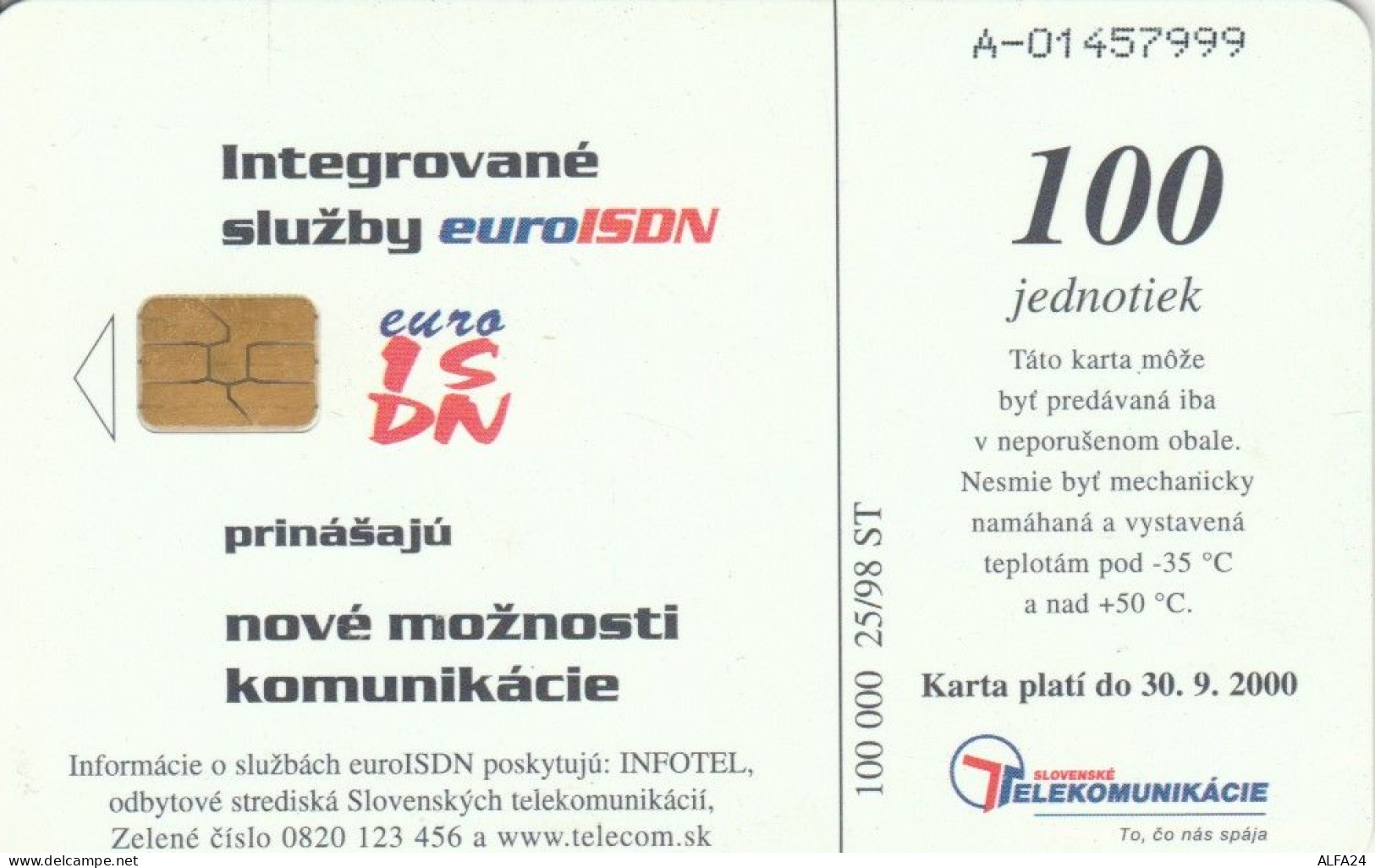 PHONE CARD SLOVACCHIA (M.56.8 - Slovacchia