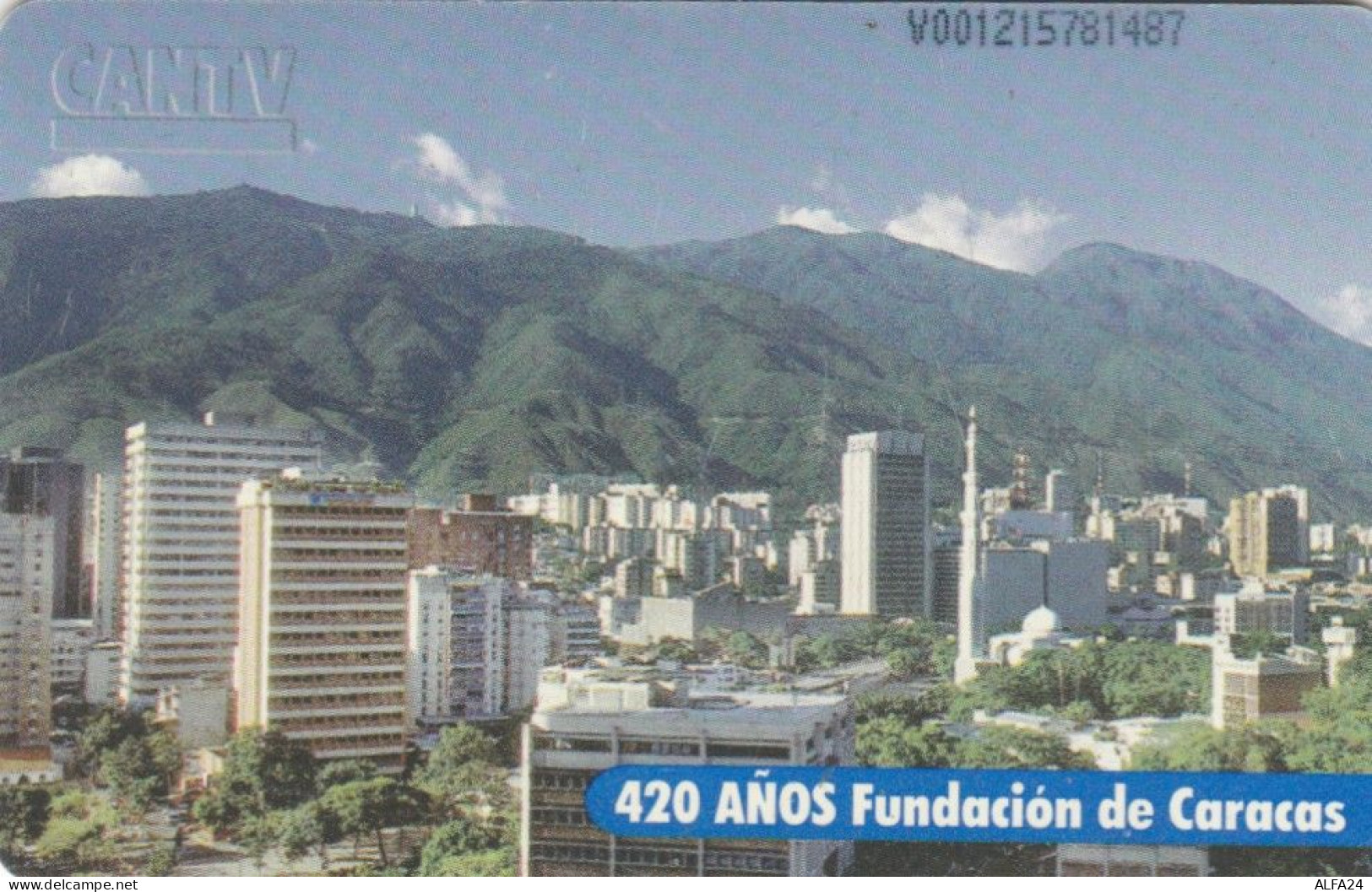 PHONE CARD VENEZUELA (M.30.6 - Venezuela