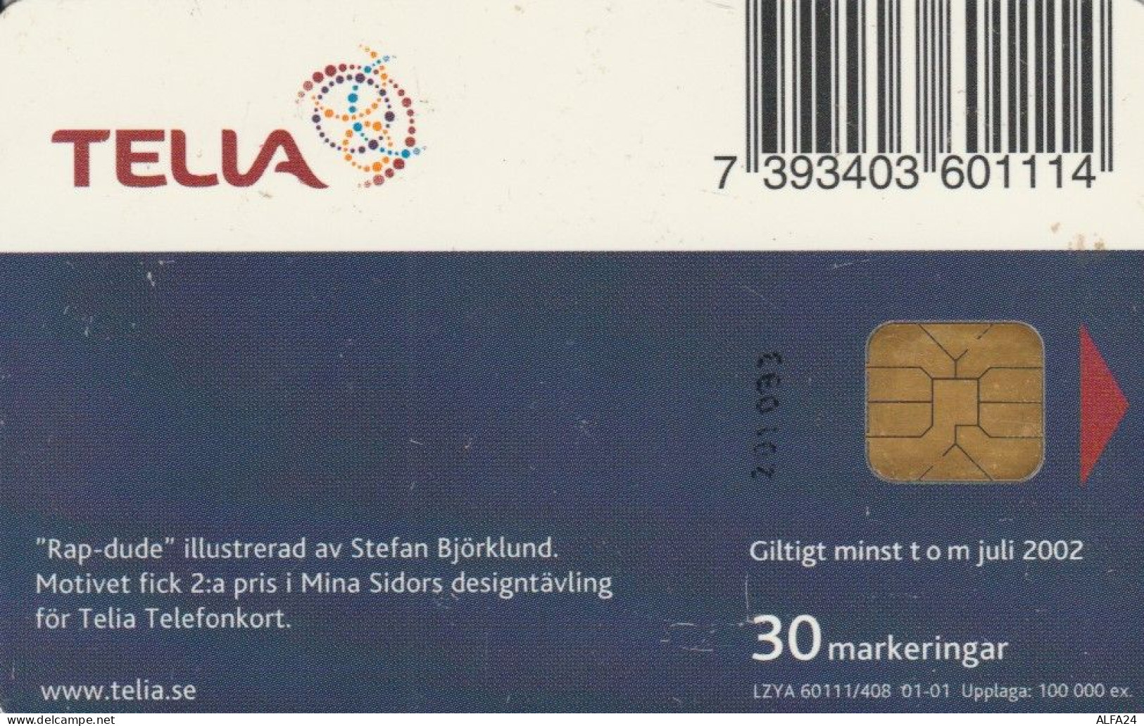 PHONE CARD SVEZIA (M.19.2 - Sweden