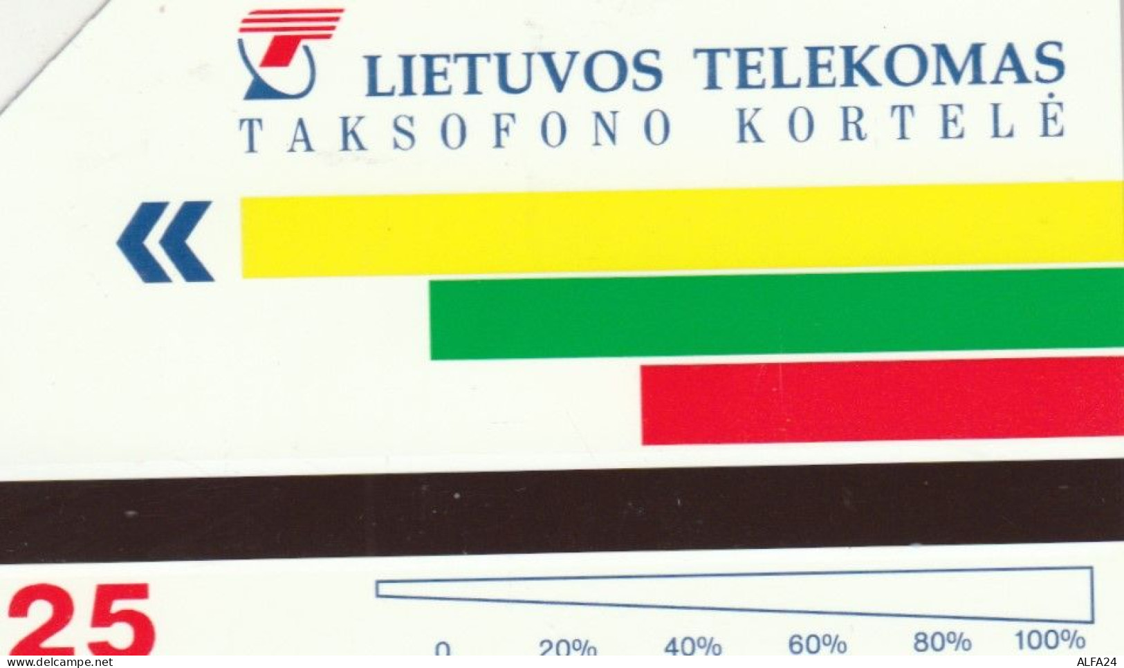 PHONE CARD LITUANIA URMET (M.13.3 - Lituanie