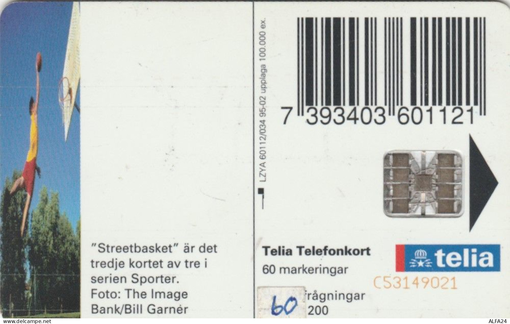 PHONE CARD SVEZIA (M.16.5 - Suède