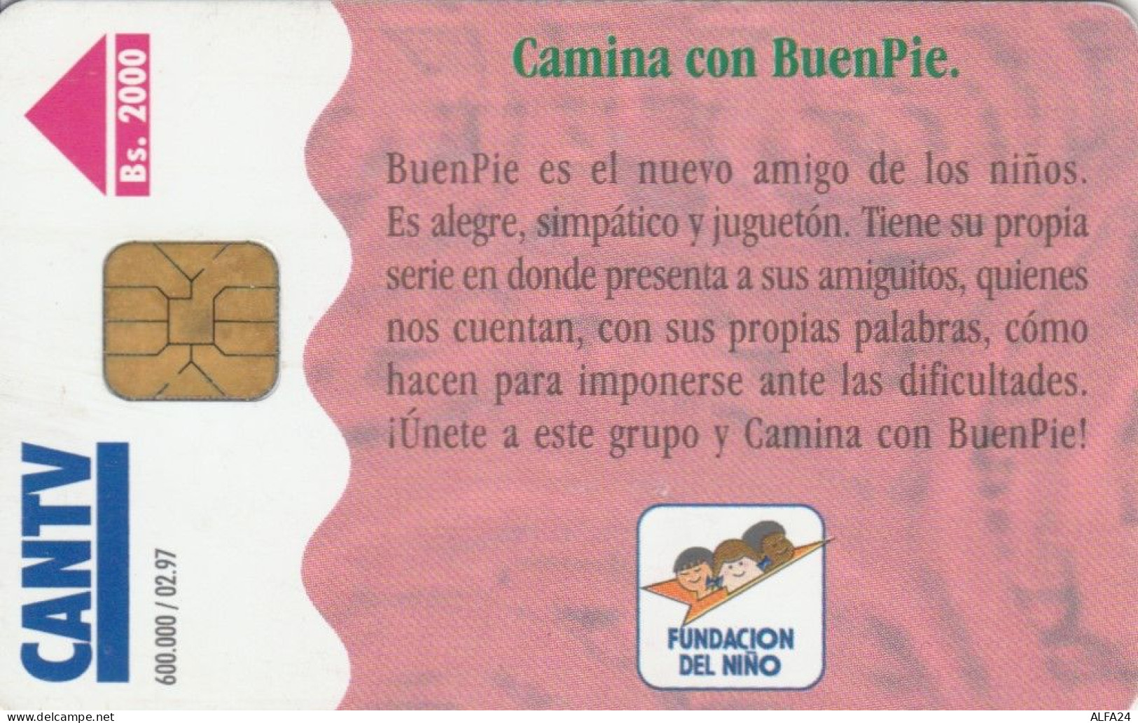 PHONE CARD VENEZUELA (M.25.2 - Venezuela