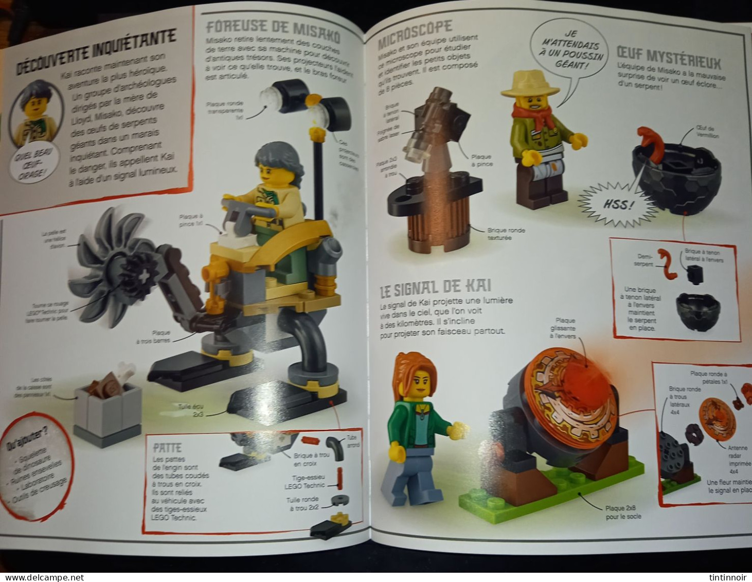 Lego Livre Construis Ton Aventure Ninjago  Batailles De Légende - Modellbau