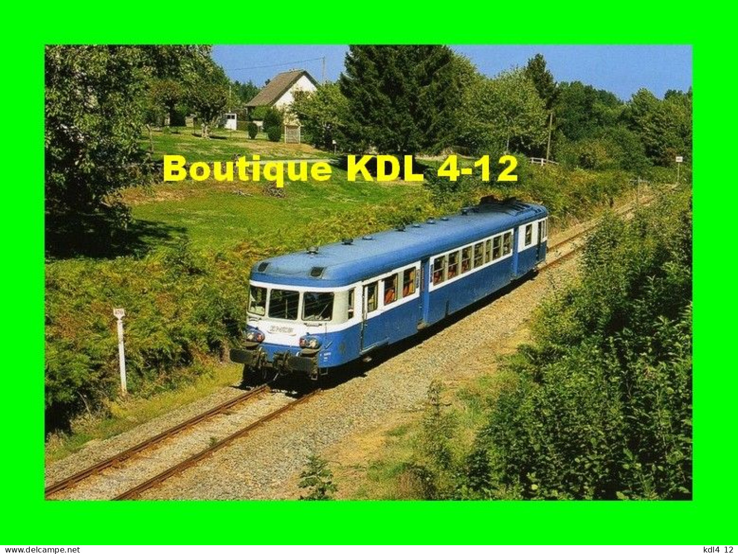 RU 0618 - Autorail X 2872 Au Cabanes Basses Vers ARNAC POMPADOUR - Corrèze - SNCF - Arnac Pompadour