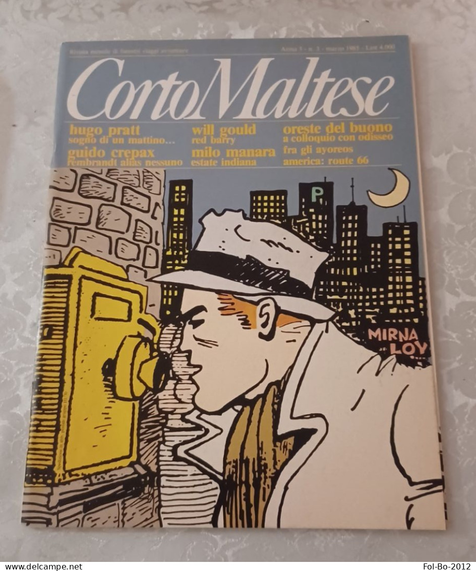 Corto Maltese/anno 3 N 3/1985 - Corto Maltese