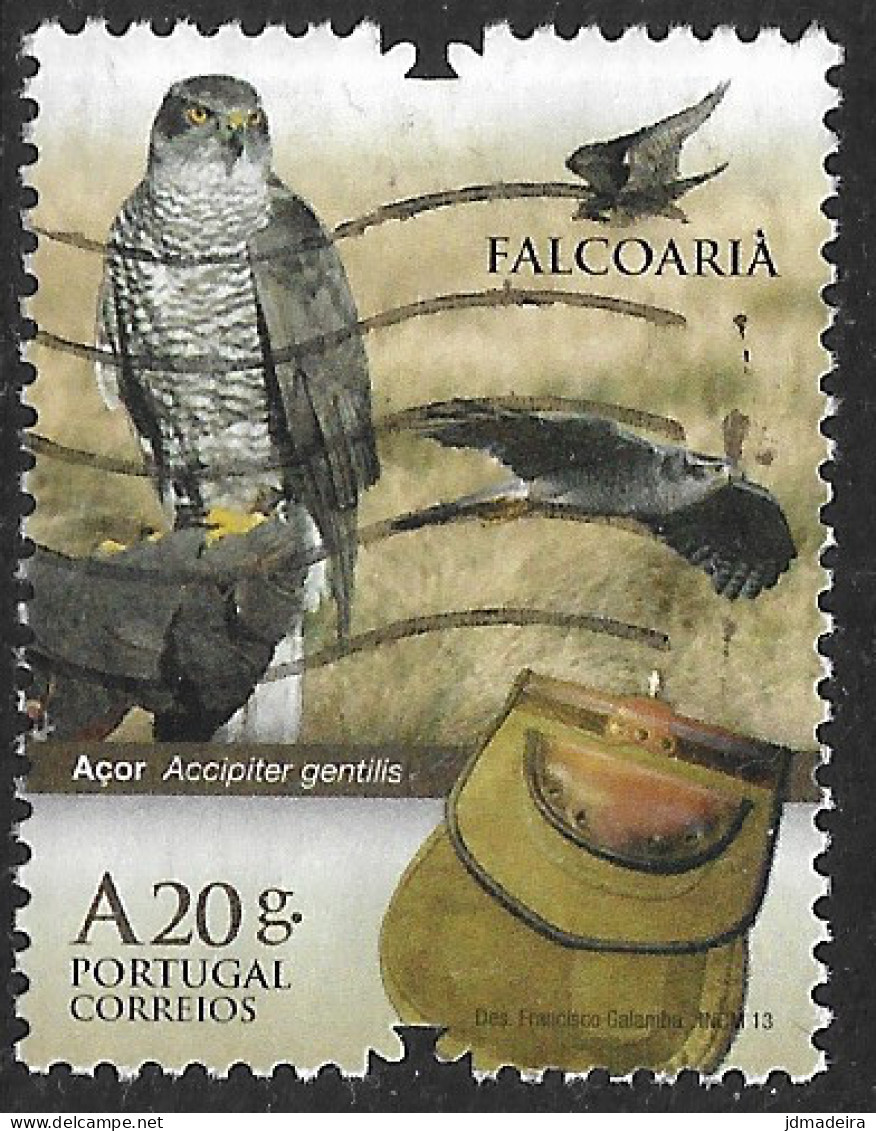 Portugal – 2013 Falconry A20 Used Stamp - Gebraucht