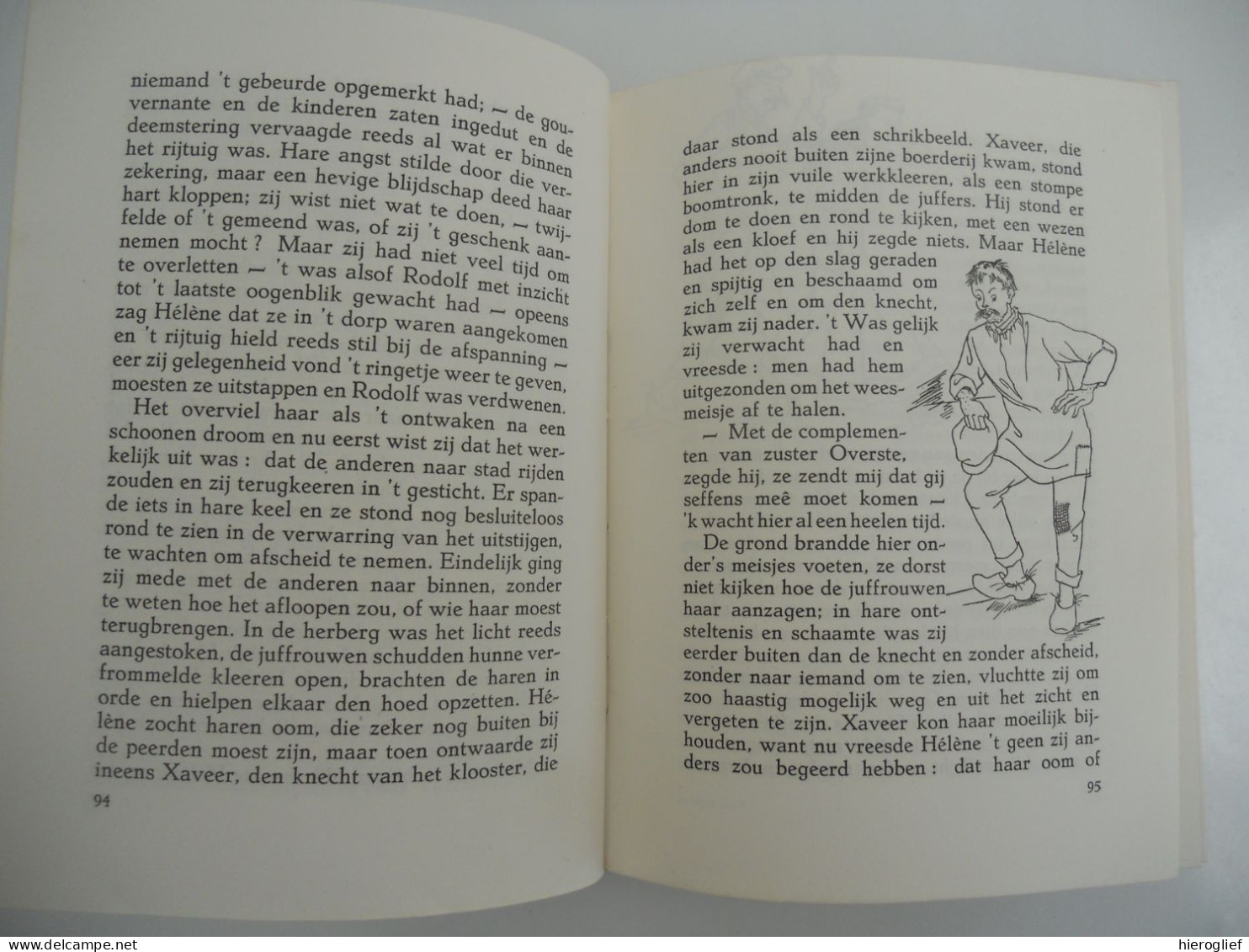 DE BLIJDE DAG Door Stijn Streuvels Heule Kortrijk Ingooigem Anzegem Frank Lateur / Illustraties M. Van Coppenolle 1944 - Letteratura