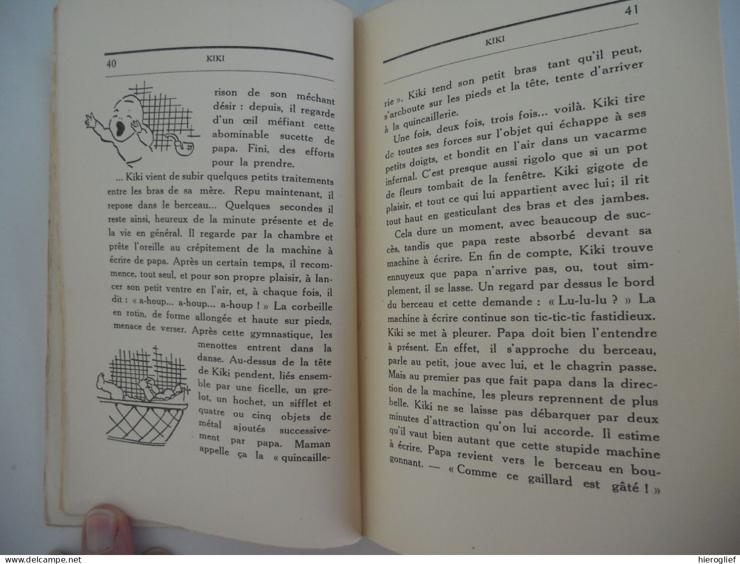 KIKI Par Ernest Claes 1933 Traduit Par R. Kervyn De Marcke Ten Driessche Zichem Scherpenheuvel - Auteurs Belges