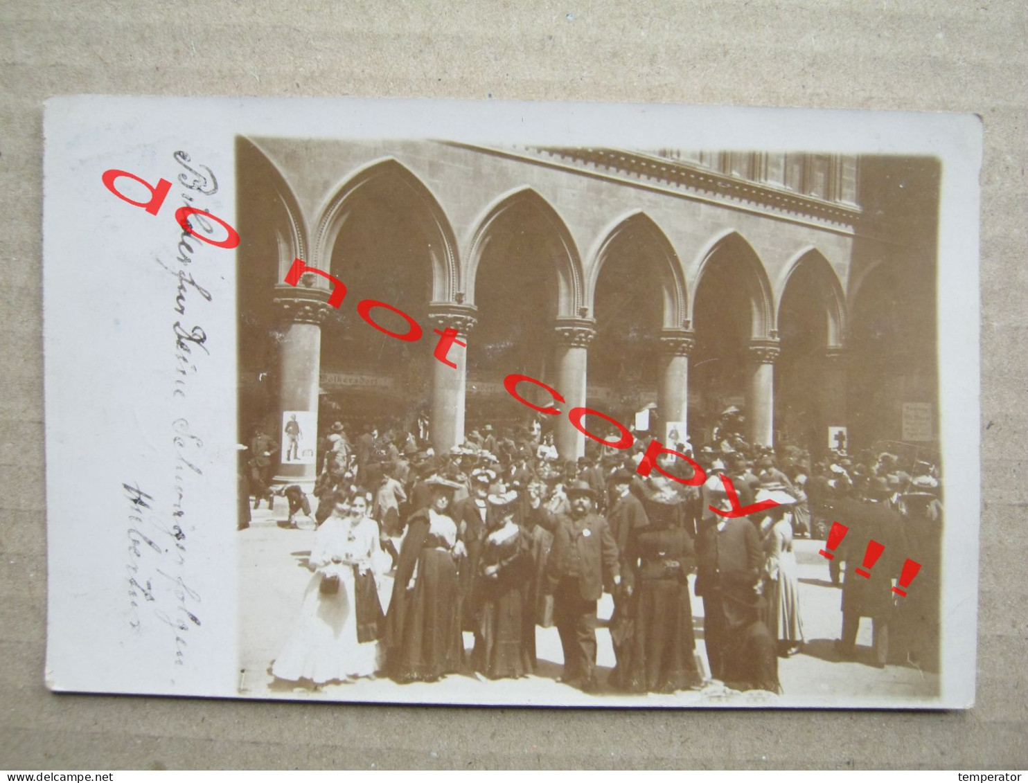 Austria - Ladies With Hats And Gentlemen ... ( 1904 ) Real Photo Traveled To Harmannsdorf Bei Horn - Horn