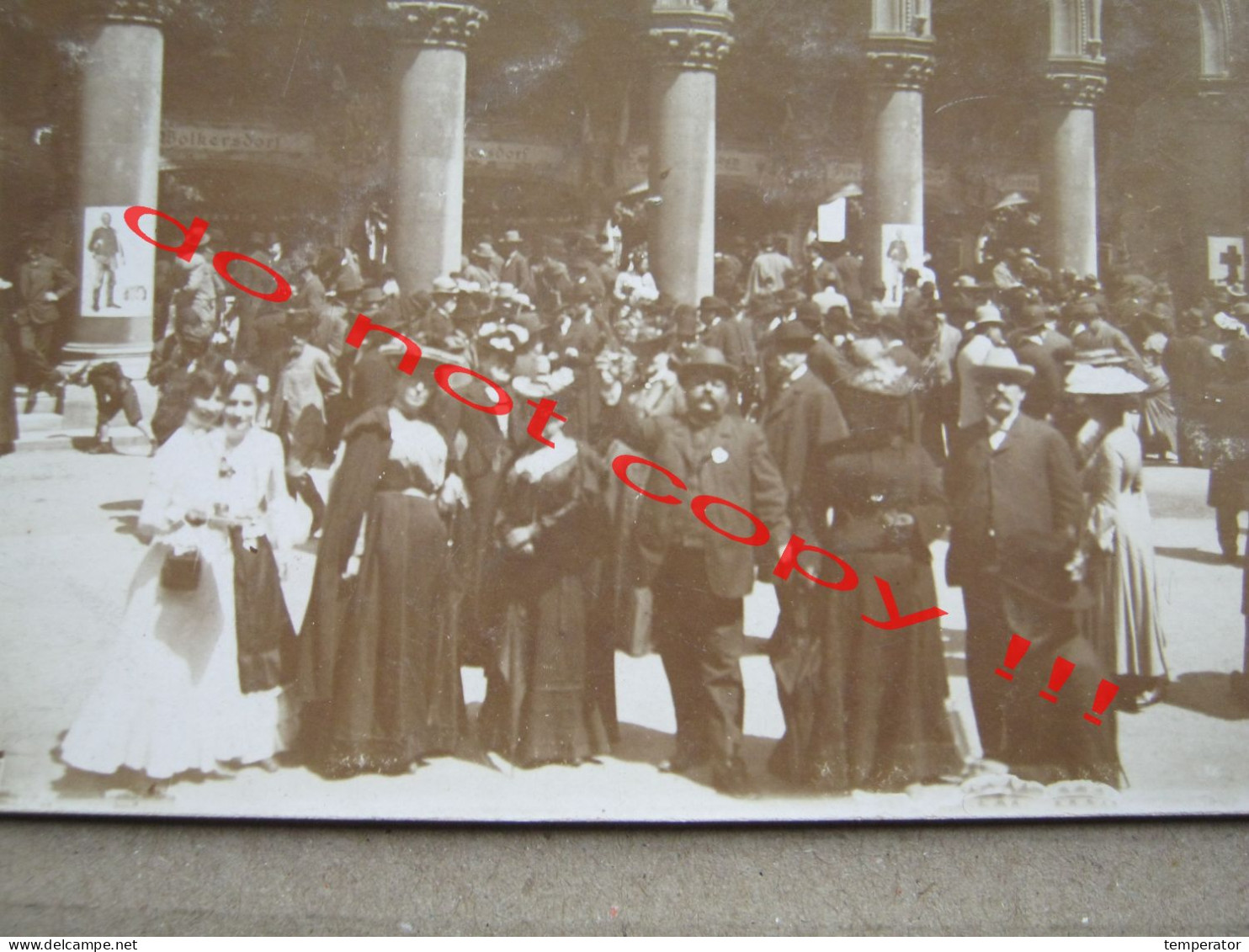 Austria - Ladies With Hats And Gentlemen ... ( 1904 ) Real Photo Traveled To Harmannsdorf Bei Horn - Horn