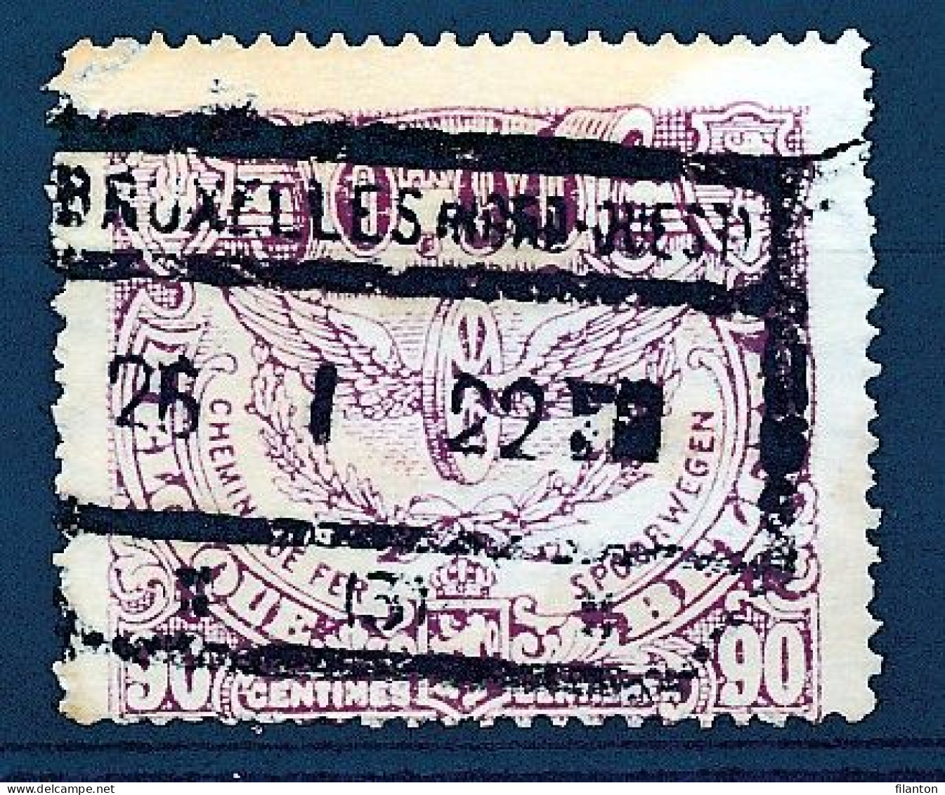 TR  113 -  "BRUXELLES - NORD-OUEST - (3)" - (ref. 37.105) - Used