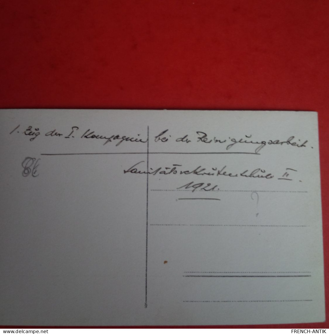 CARTE PHOTO MILITARIA ALLMAGNE ? LIEU A IDENTIFIER - Da Identificare