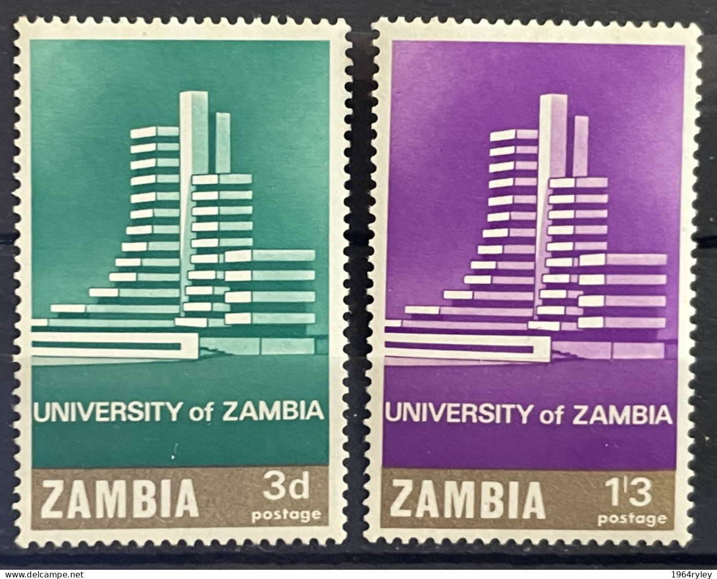 ZAMBIA  - MH* - 1966 - # 28/29 - Zambie (1965-...)