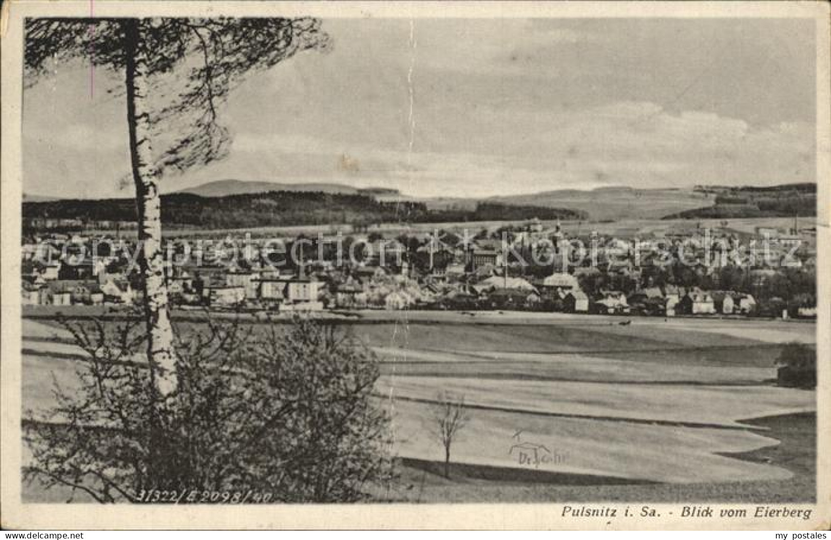 42196609 Pulsnitz Sachsen Blick Vom Eierberg Pulsnitz - Pulsnitz