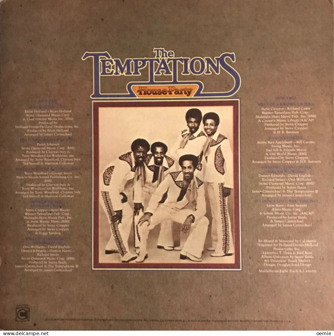 THE TEMPTATIONS  °  HOUSE PARTY - Soul - R&B