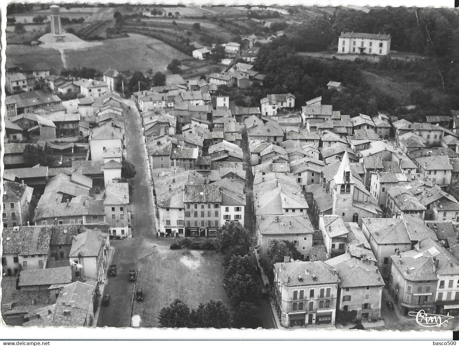 1957 BEAUREPAIRE - Vue Aérienne Du BOURG - Beaurepaire