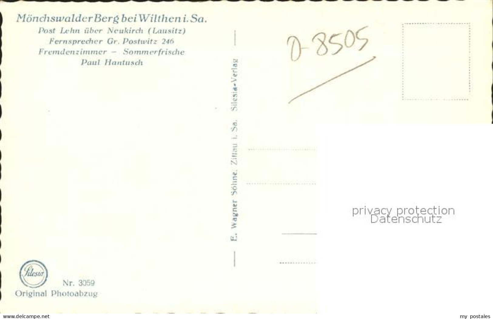 42195173 Wilthen Moenchswalder Berg Wilthen - Wilthen