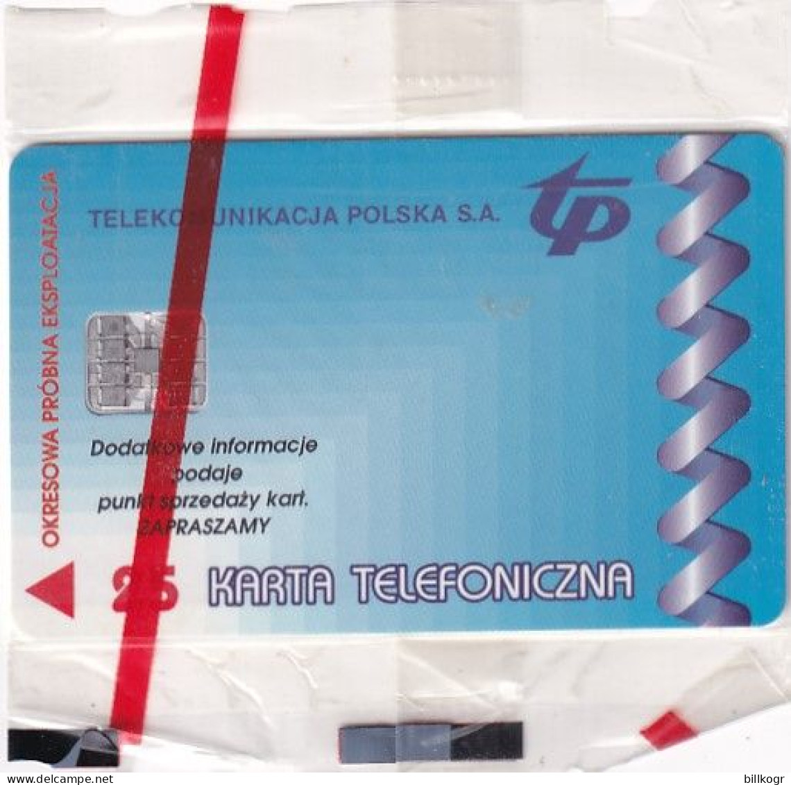 POLAND(chip) - Krakow Hellascom/Intracom Test Card, Telekomunikacja Polska 25 Units, Tirage 2500, 04/96, Mint - Polonia