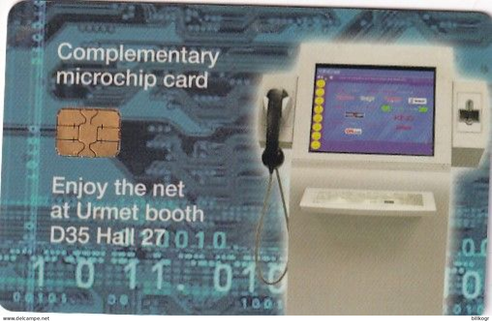 ITALY(chip) - CeBIT, Urmet Complimentary Demo Card - Tests & Servizi